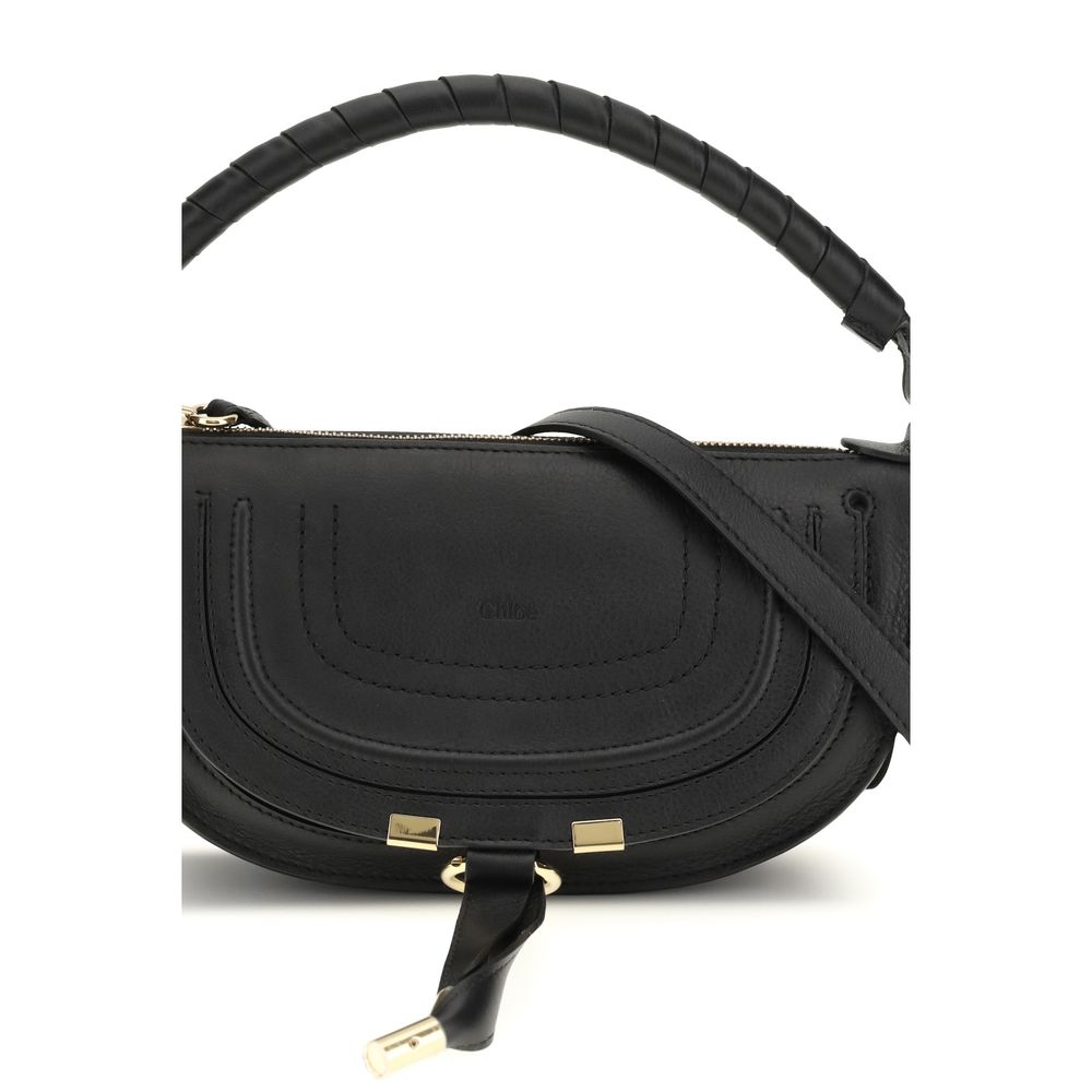 Chloé Black Calf Leather Bos Taurus Shoulder Bag - Image 4