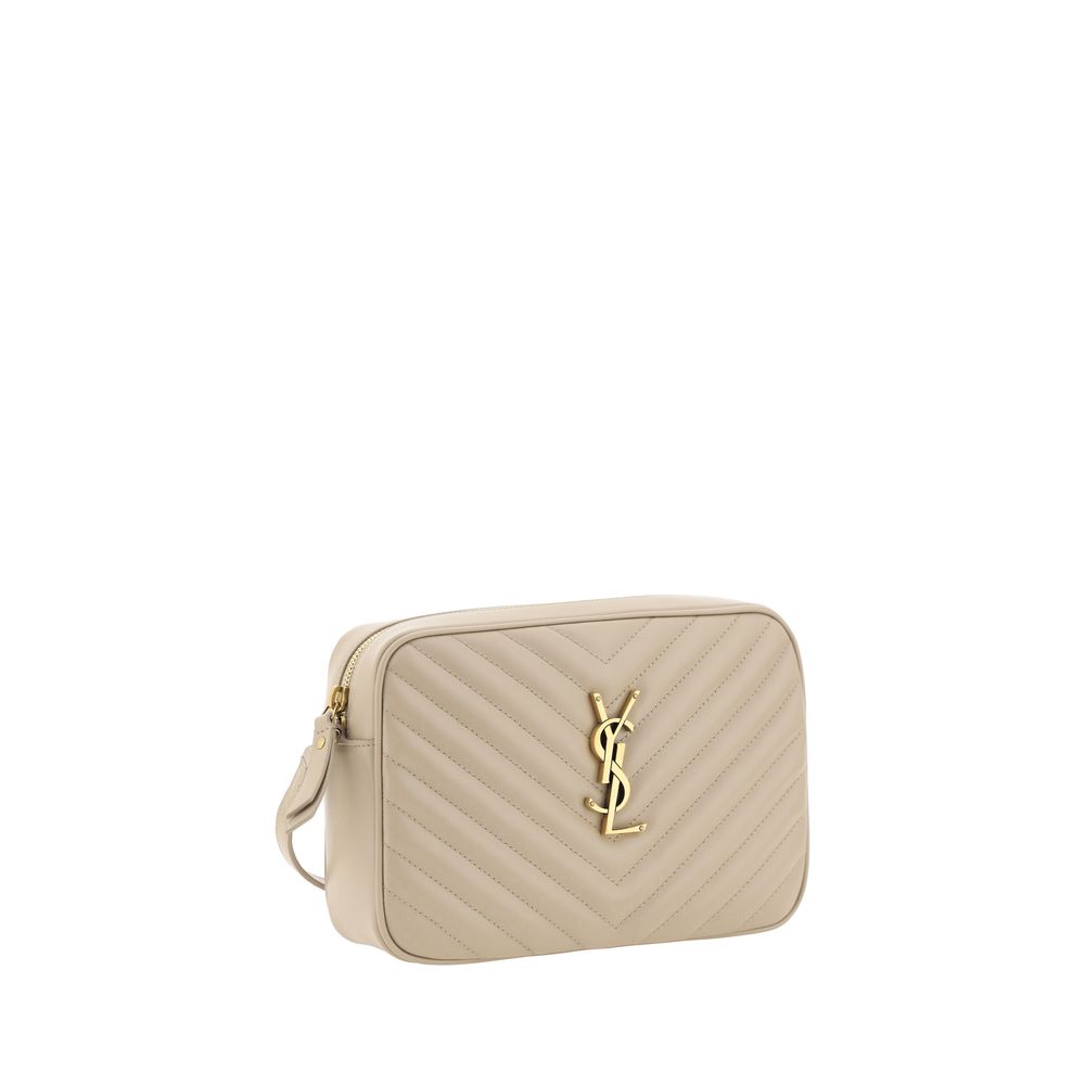 Saint Laurent Beige Calf Leather Bos Taurus Shoulder Bag - Image 2