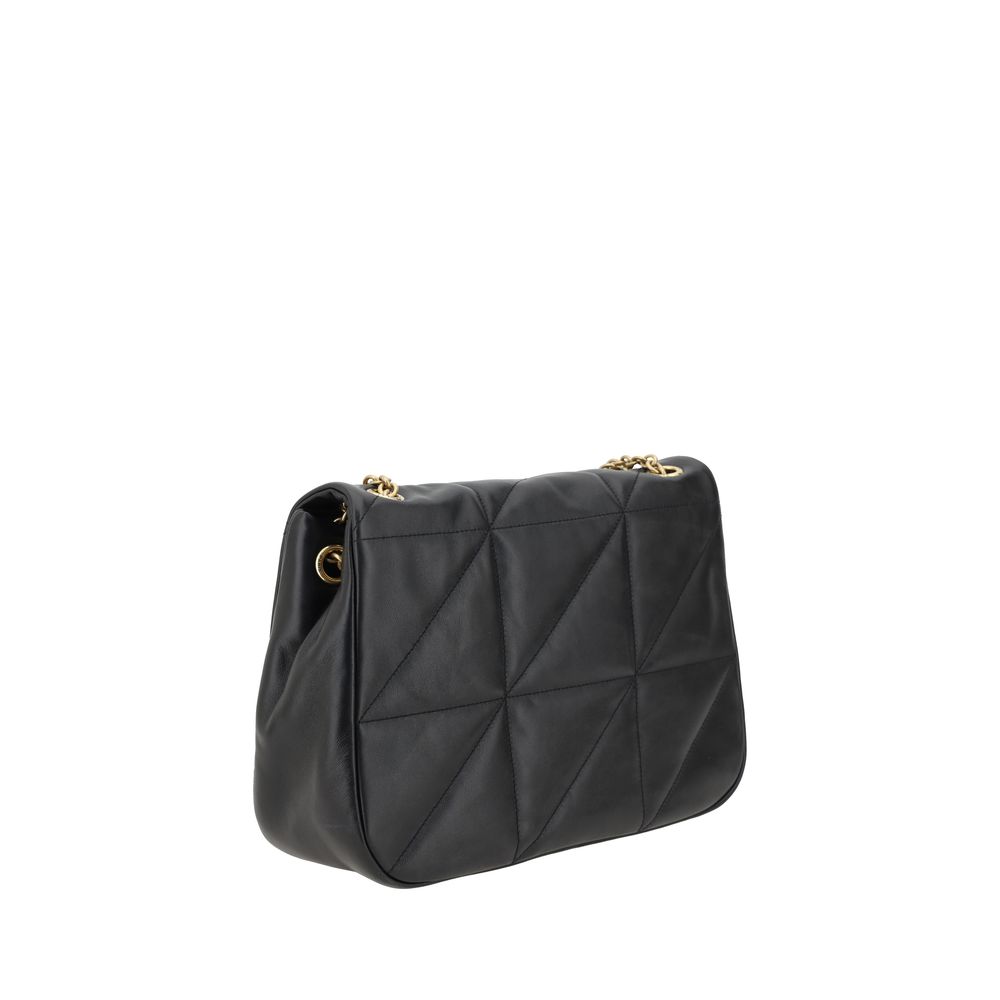 Saint Laurent Black Calf Leather Bos Taurus Shoulder Bag - Image 3
