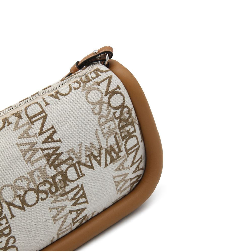 Jw Anderson Brown Canvas Shoulder Bag - Image 3