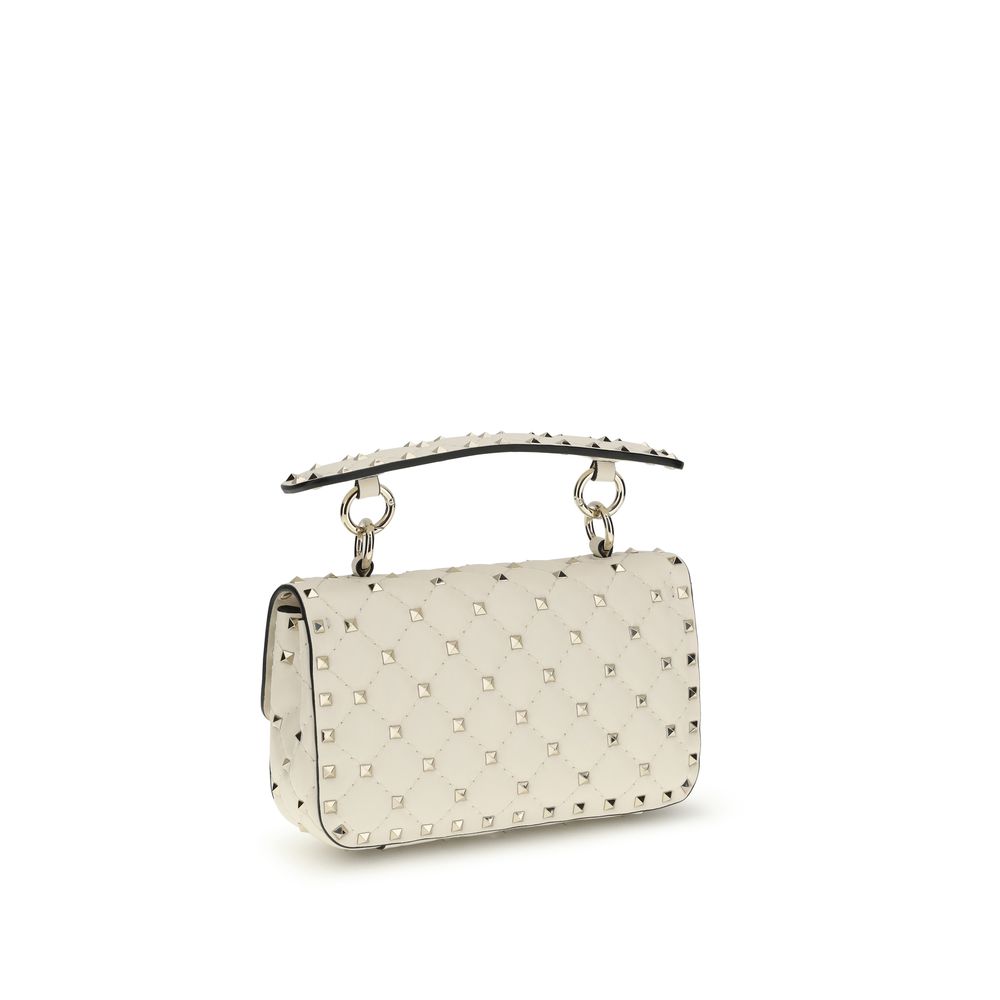 Valentino Garavani Beige Lamb Ovis Aries Aries Handbag - Image 3