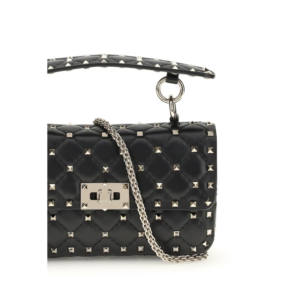 Valentino Garavani Black Lamb Ovis Aries Aries Handbag - Image 4