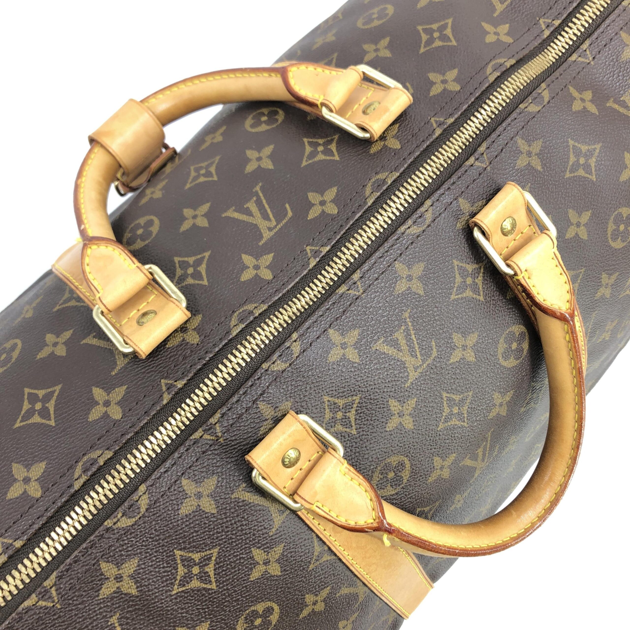 Louis Vuitton Monogram Keepall 55 Handbag - Image 5