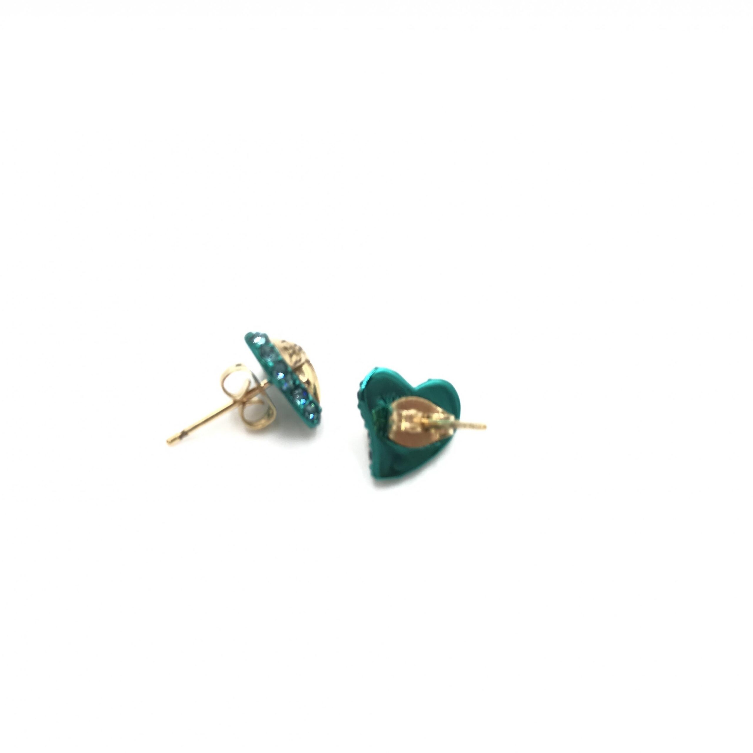 Vivienne Westwood Orb Heart Earrings - Image 3