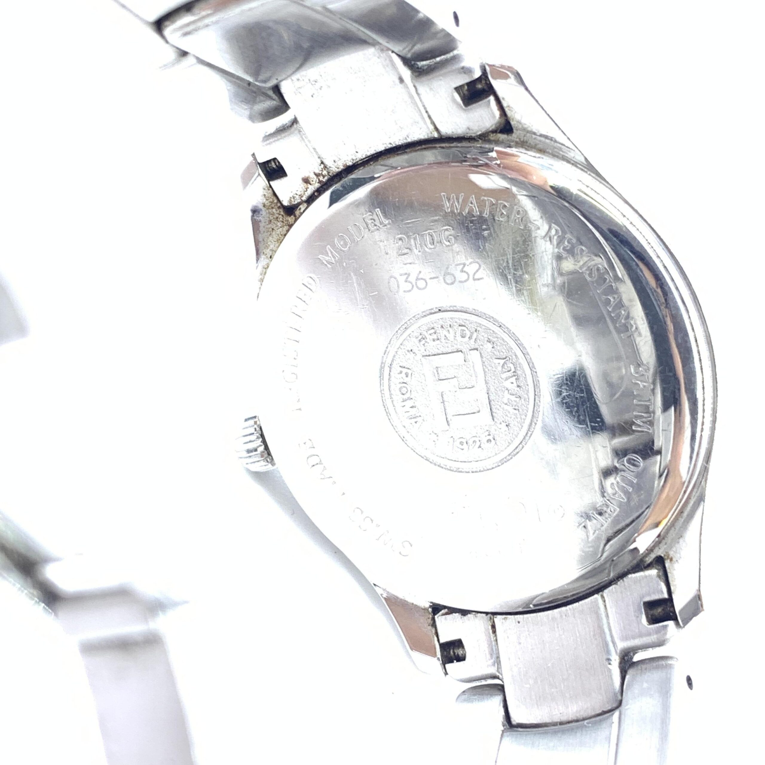 Fendi Pink Champagne Dial Quartz Watch, Stainless Steel - Image 5