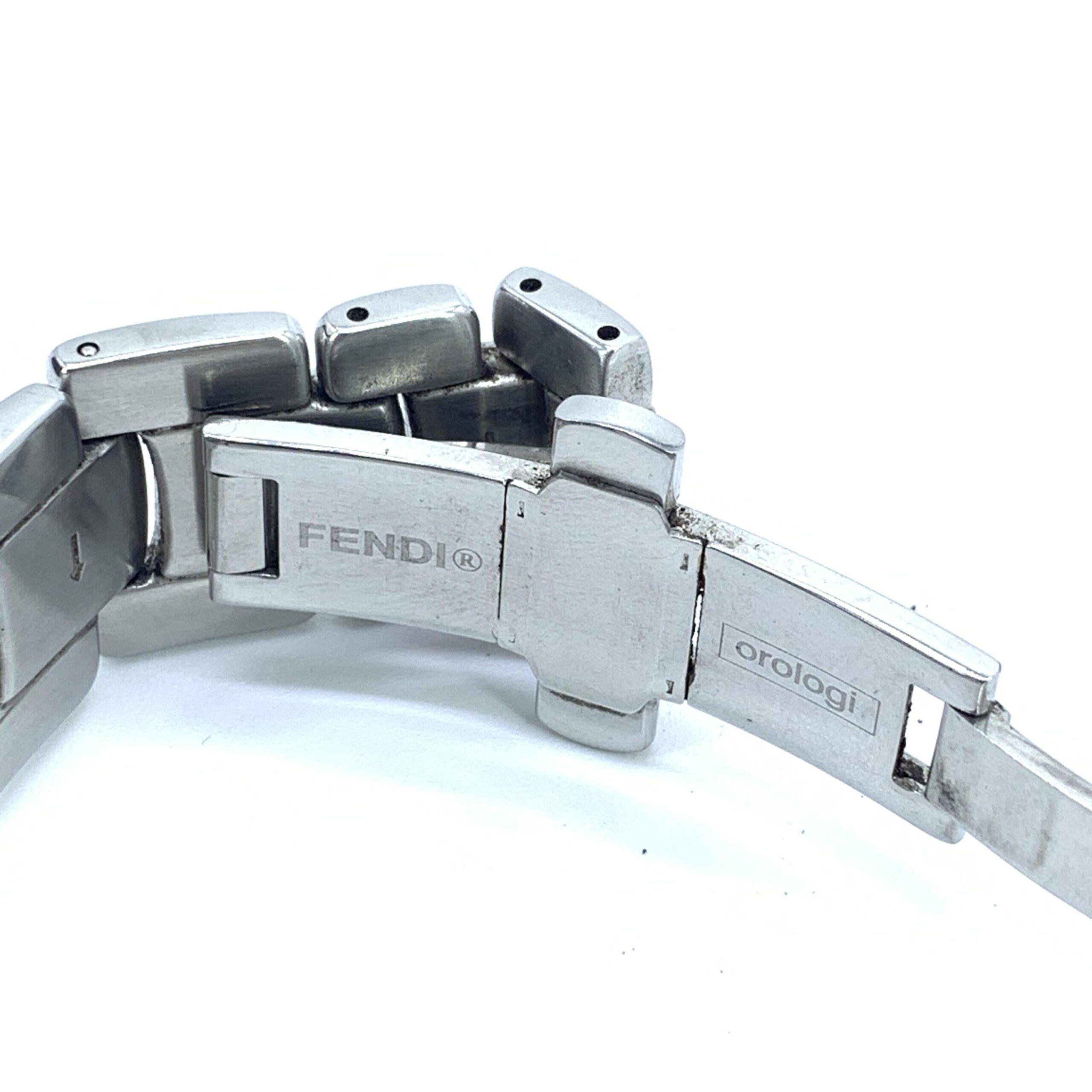 Fendi Pink Champagne Dial Quartz Watch, Stainless Steel - Image 8