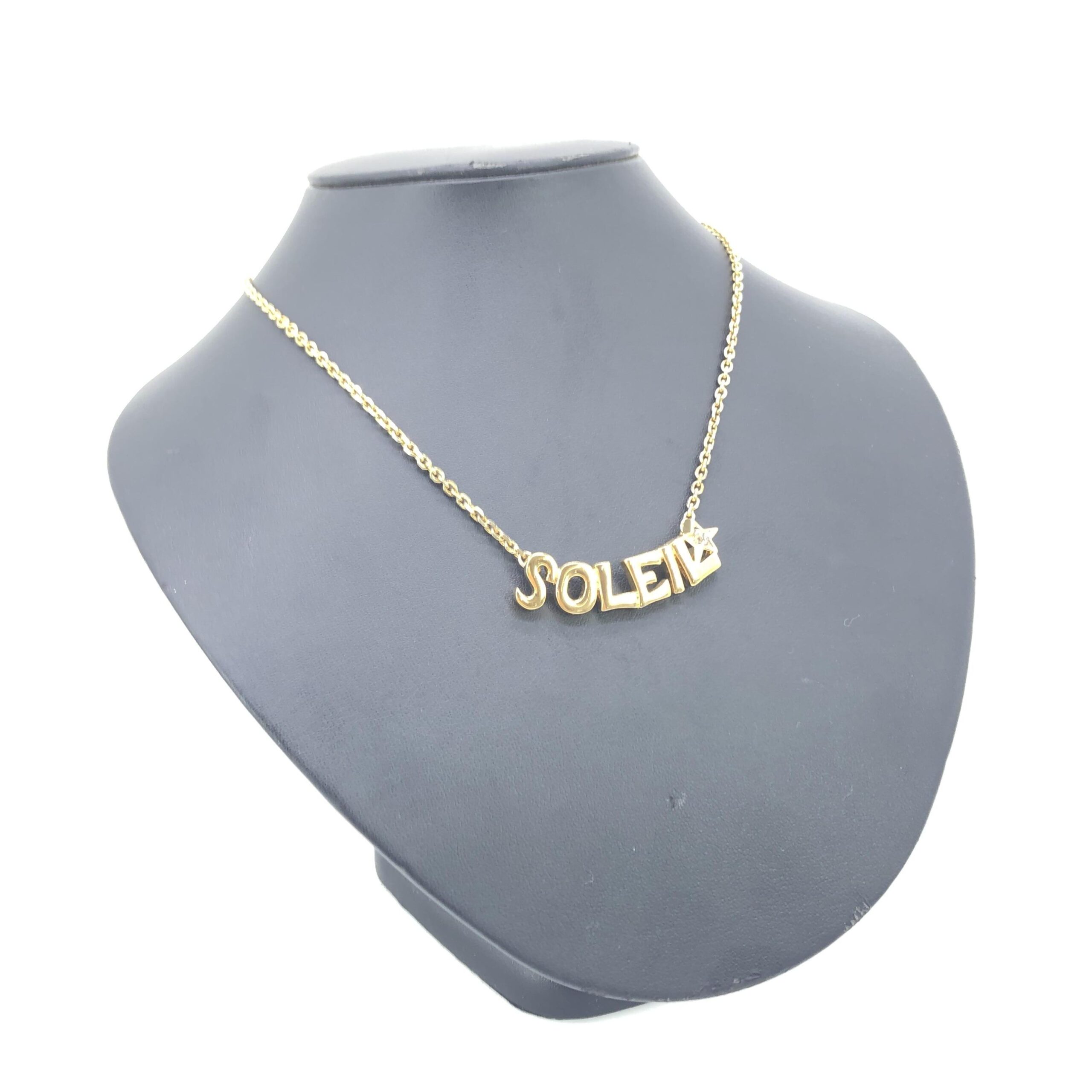 Saint Laurent Soleil Designer Statement Necklace - Image 3