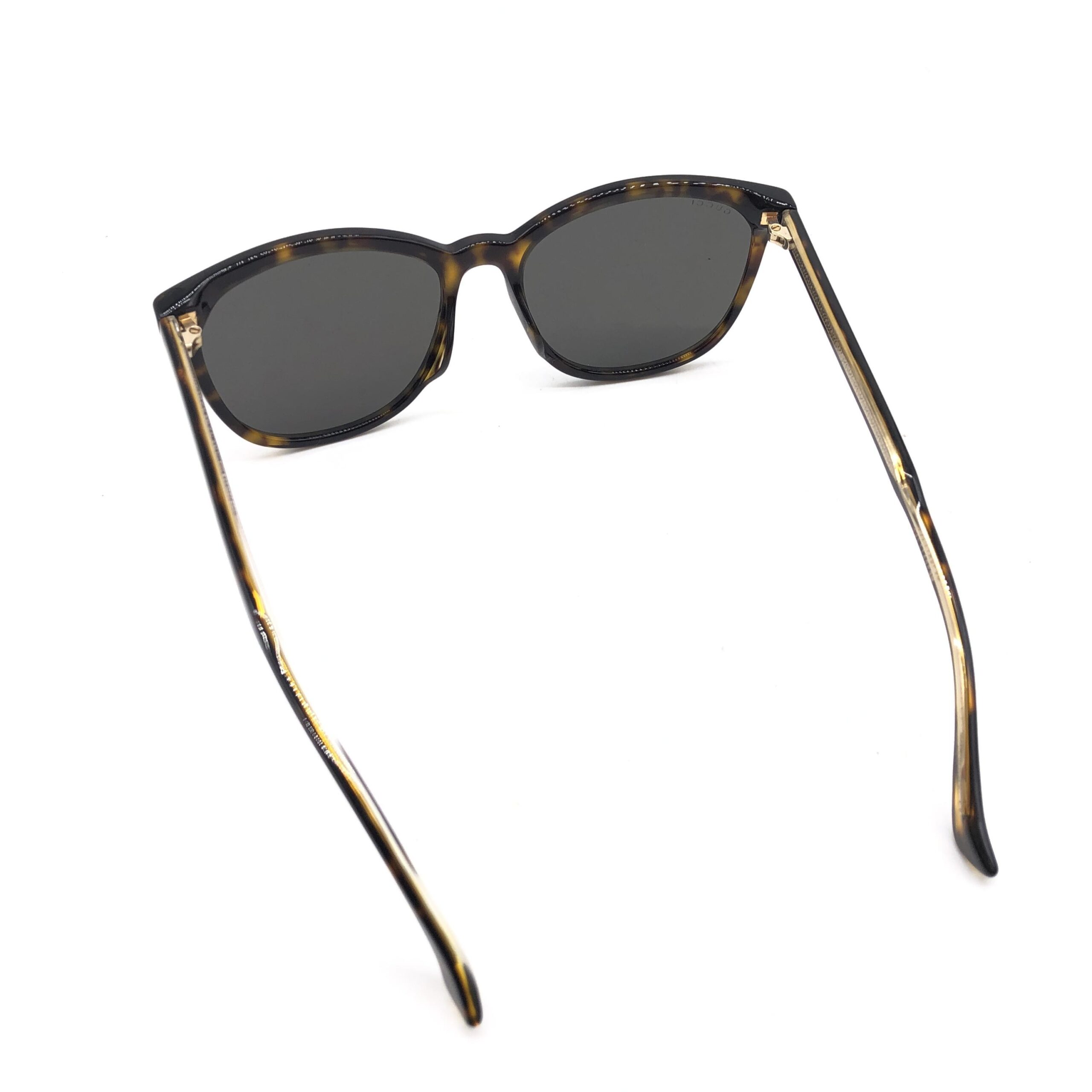 Gucci Tortoise Square Frame Sunglasses - Image 4