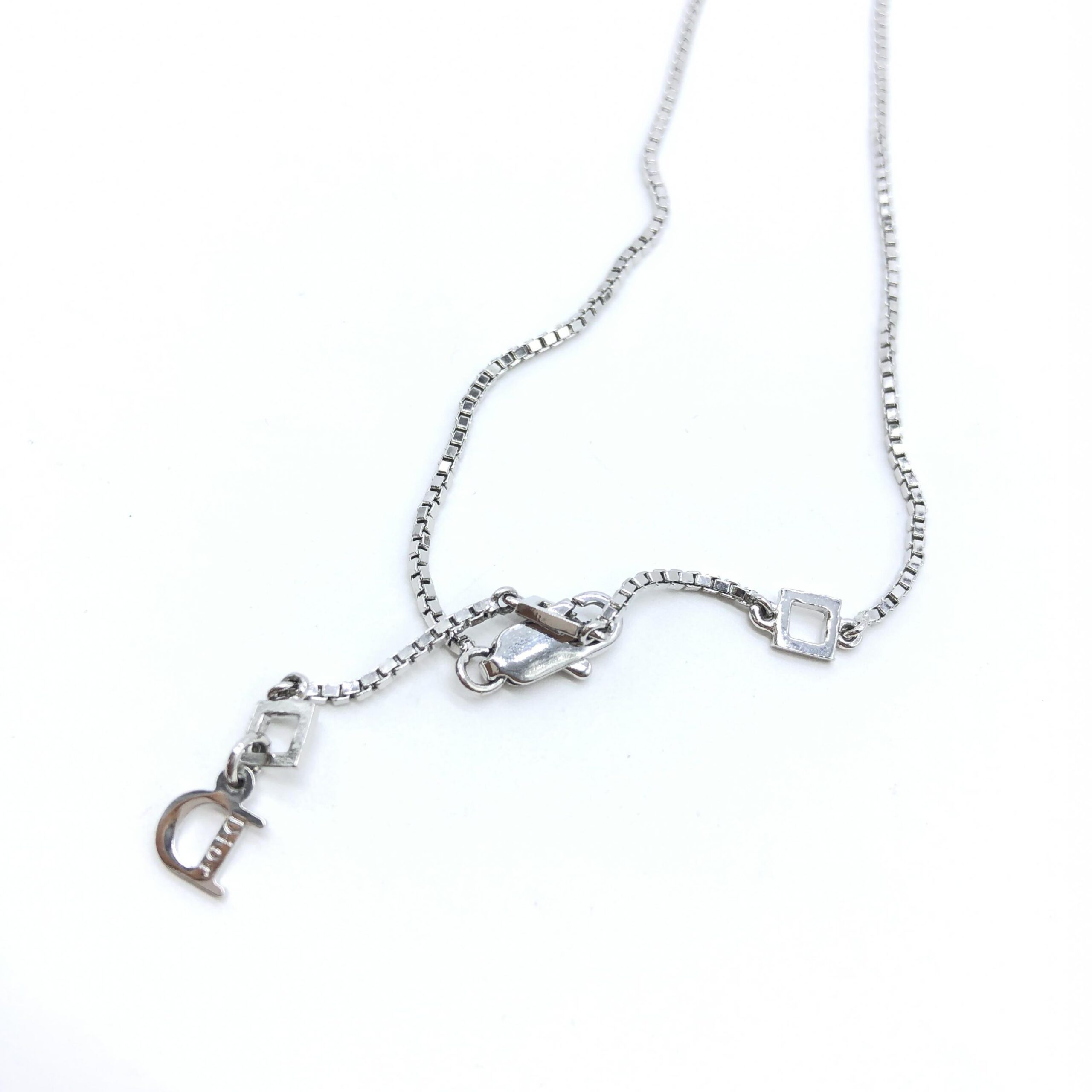 Christian Dior Dior 925 Sterling Silver Antique Art Deco Howard & Co. "Port" Necklace - Image 4
