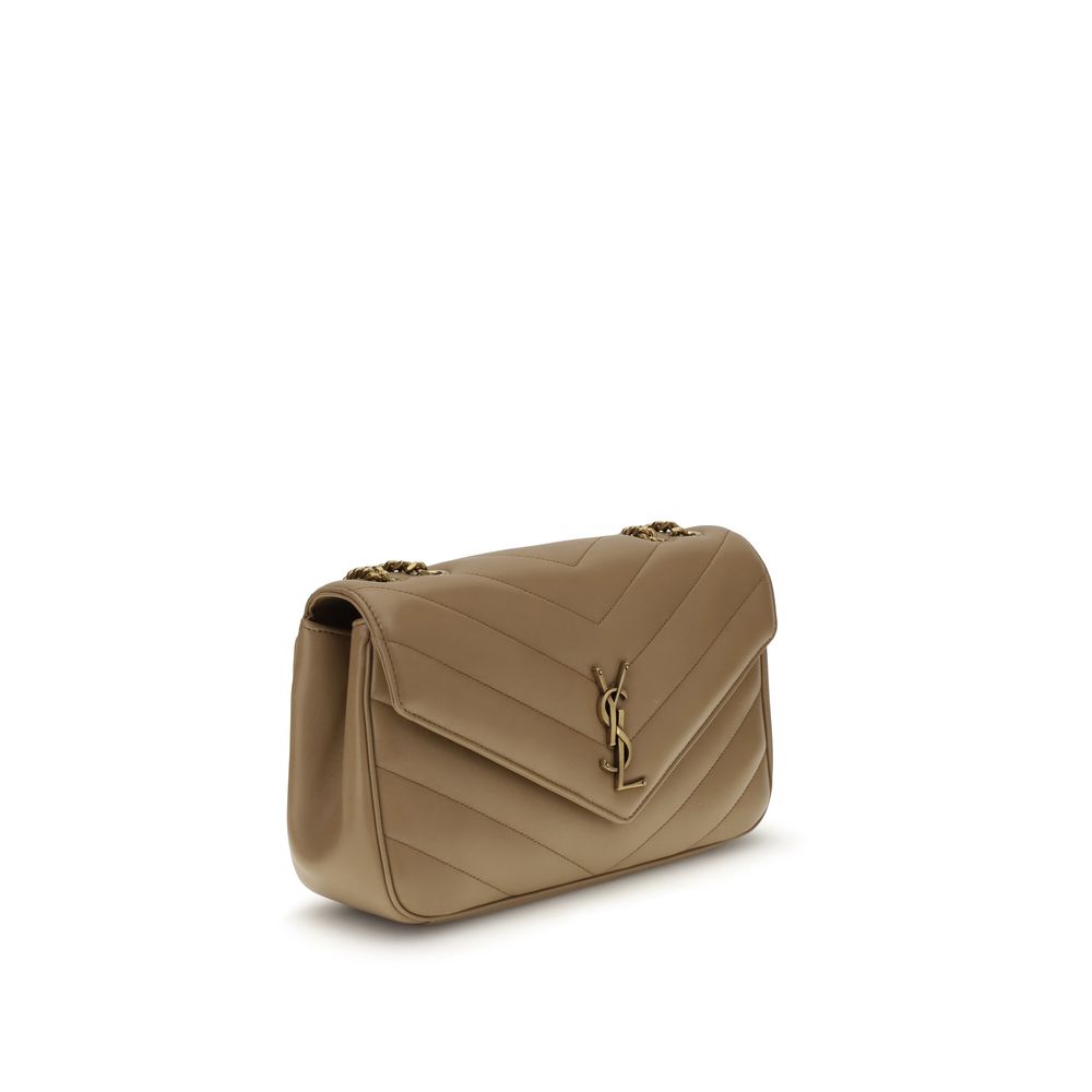 Saint Laurent Beige Calf Leather Bos Taurus Shoulder Bag - Image 2