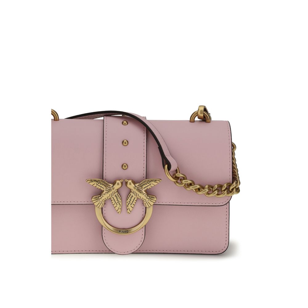 PINKO Multicolor Calf Leather Bos Taurus Shoulder Bag - Image 4