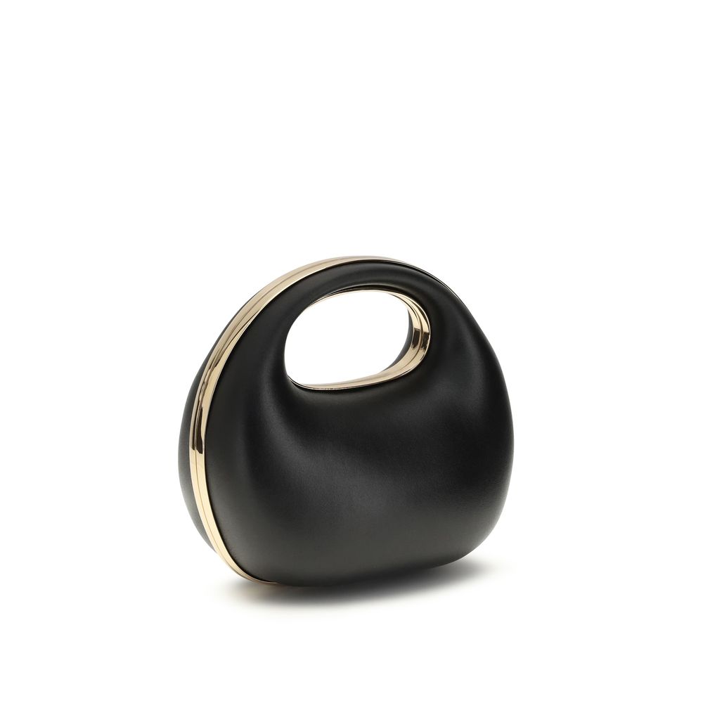 Sacai Black Calf Leather Bos Taurus Handbag - Image 3