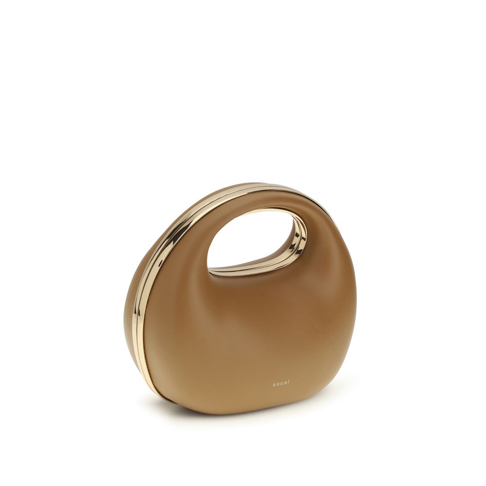 Sacai Brown Calf Leather Bos Taurus Handbag - Image 2