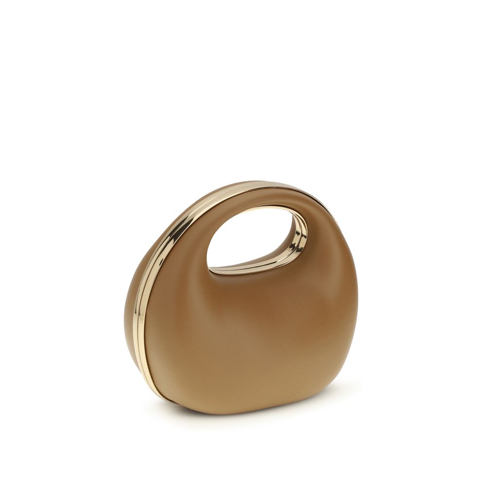 Sacai Brown Calf Leather Bos Taurus Handbag - Image 3