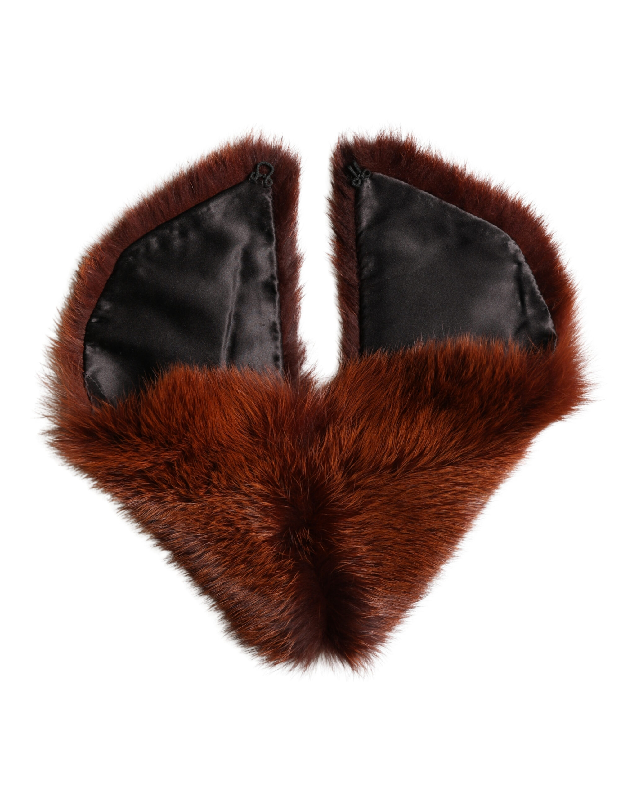 Dolce & Gabbana Brown Mink Fur Collar Women Neck Wrap 60cm x 14cm Scarf - Image 5