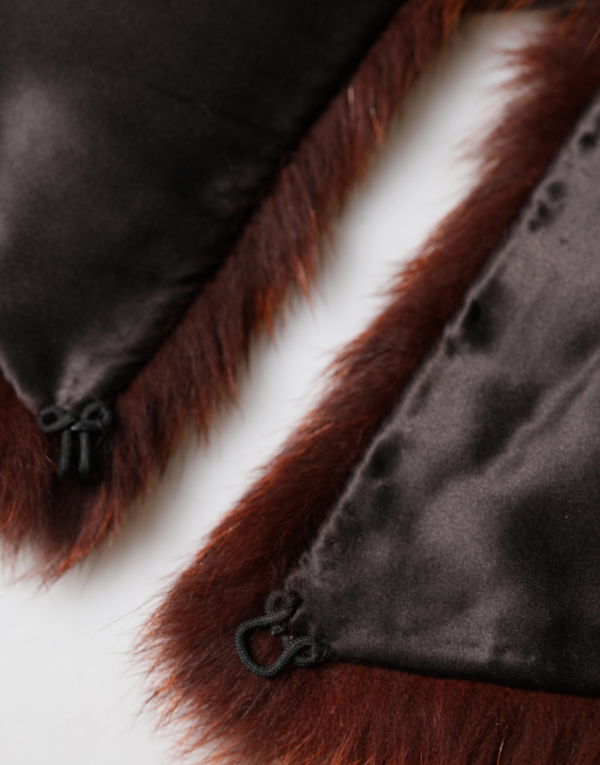 Dolce & Gabbana Brown Mink Fur Collar Women Neck Wrap 60cm x 14cm Scarf - Image 6
