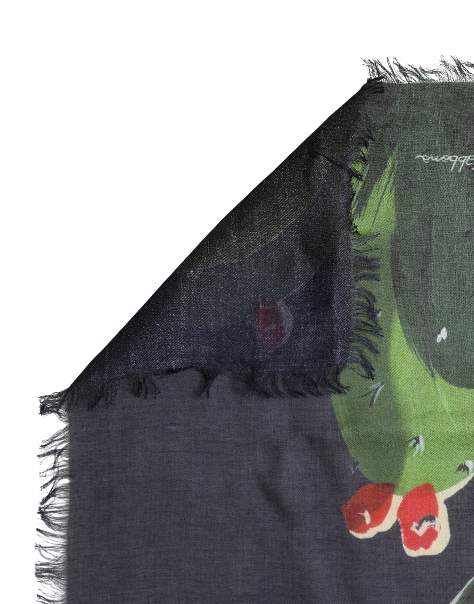 Dolce & Gabbana Multicolor Taormina Modal Shawl 130cm x 130cm Men Scarf - Image 3