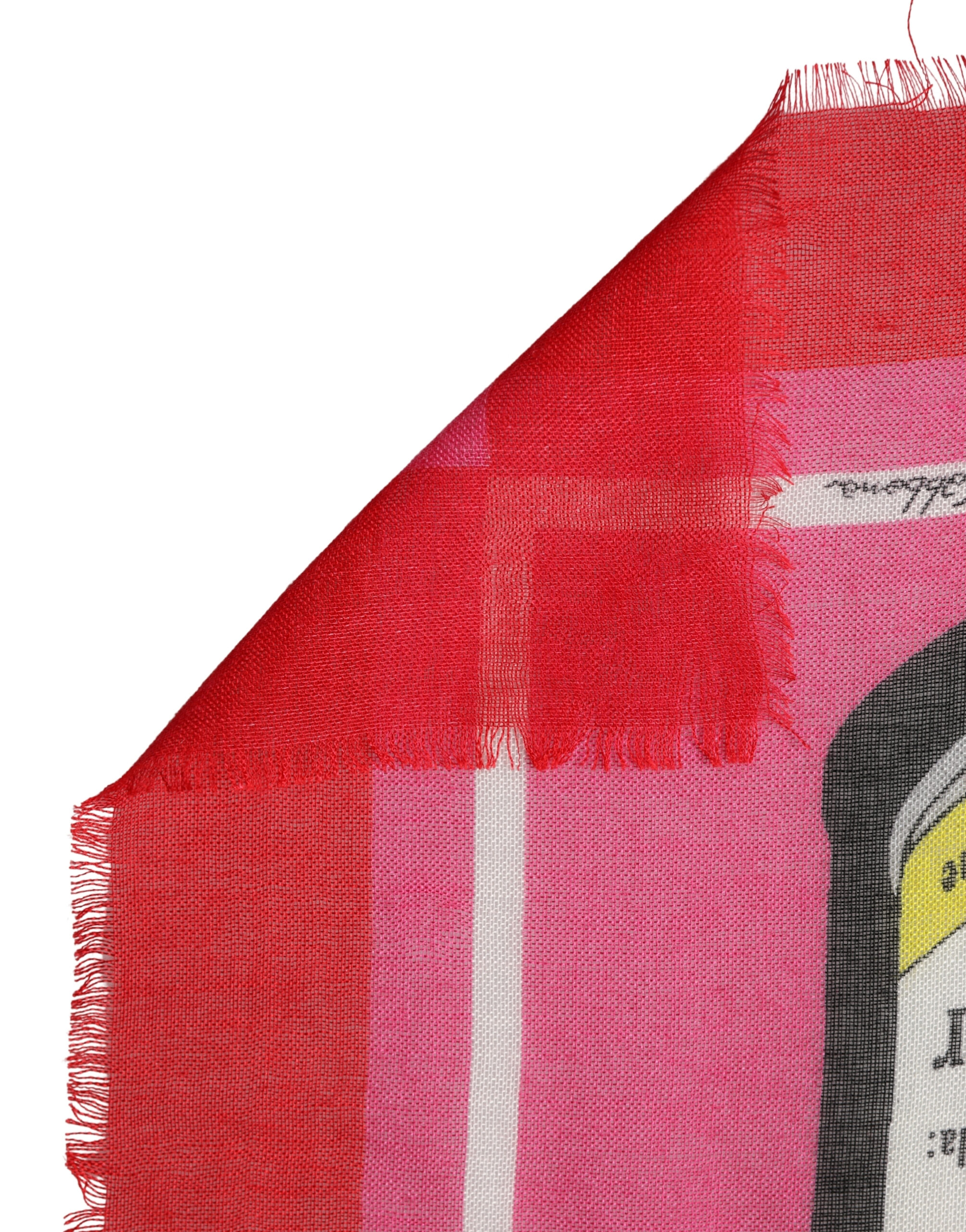 Dolce & Gabbana Pink DG Amore Print Neck Square Shawl 140cm x 140cm Scarf - Image 4