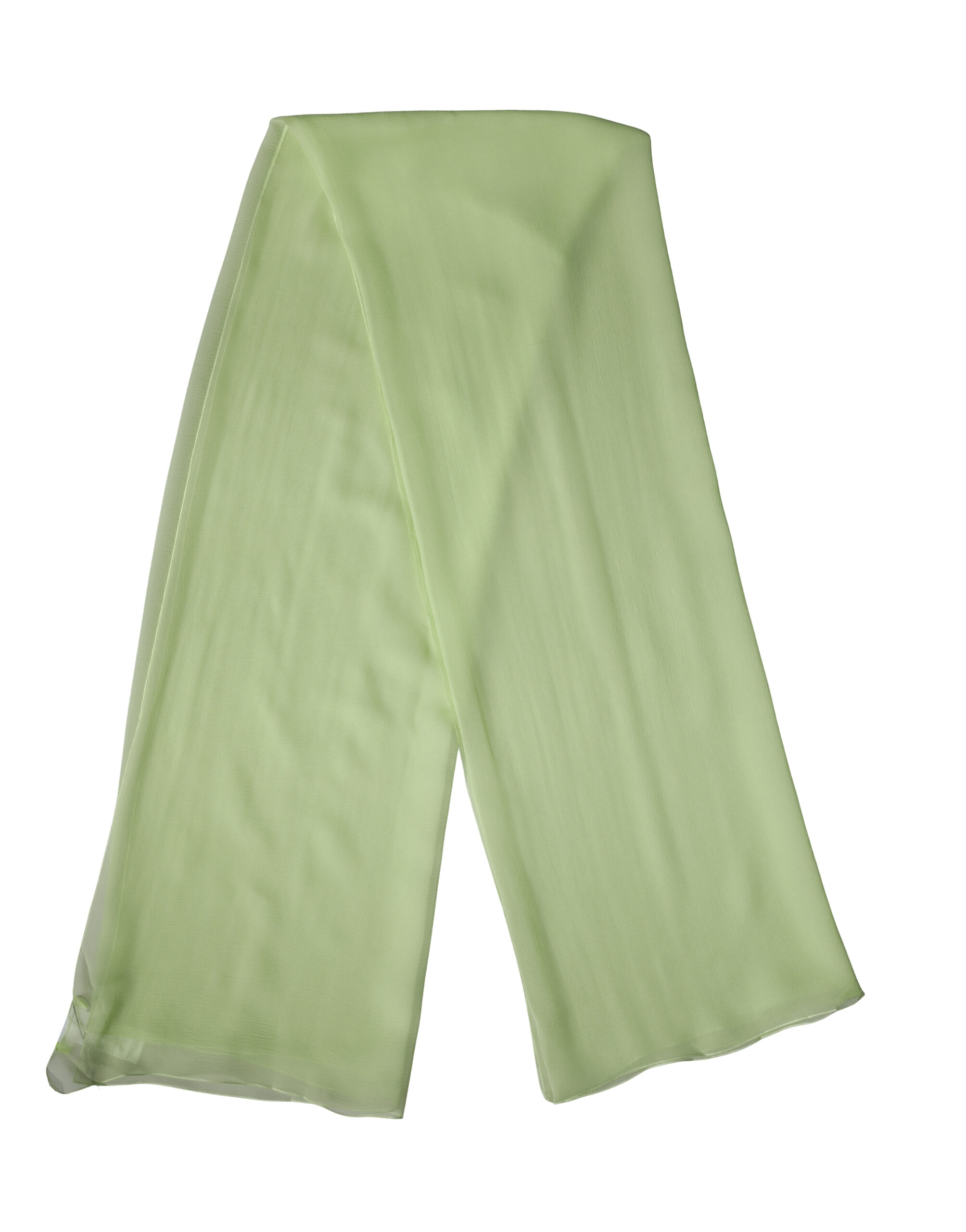 Dolce & Gabbana Light Green Silk Neck Wrap Stole 200cm x 134cm Scarf - Image 2
