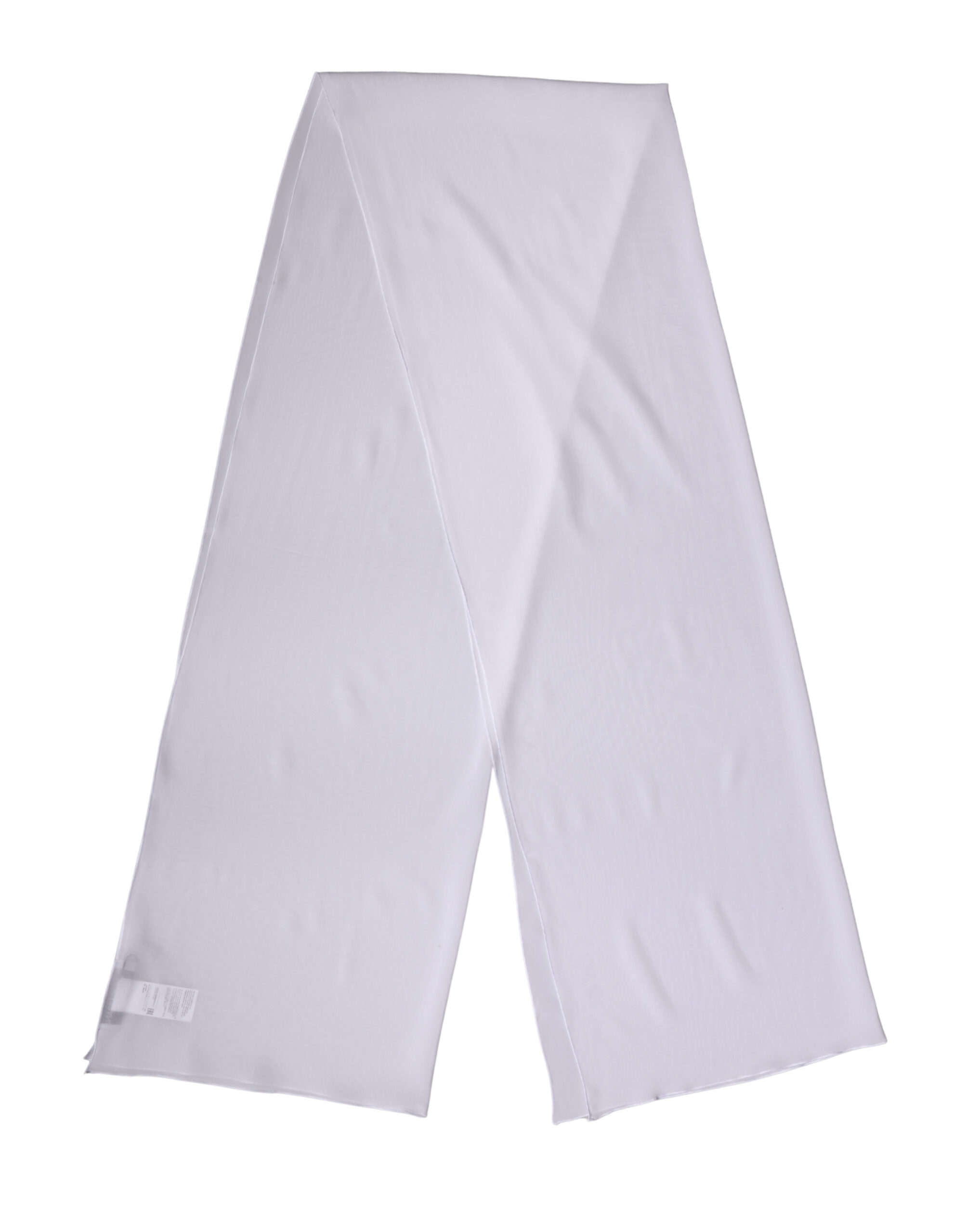 Dolce & Gabbana White Silk Neck Wrap Shawl Stole 200cm x 64cm Scarf - Image 2