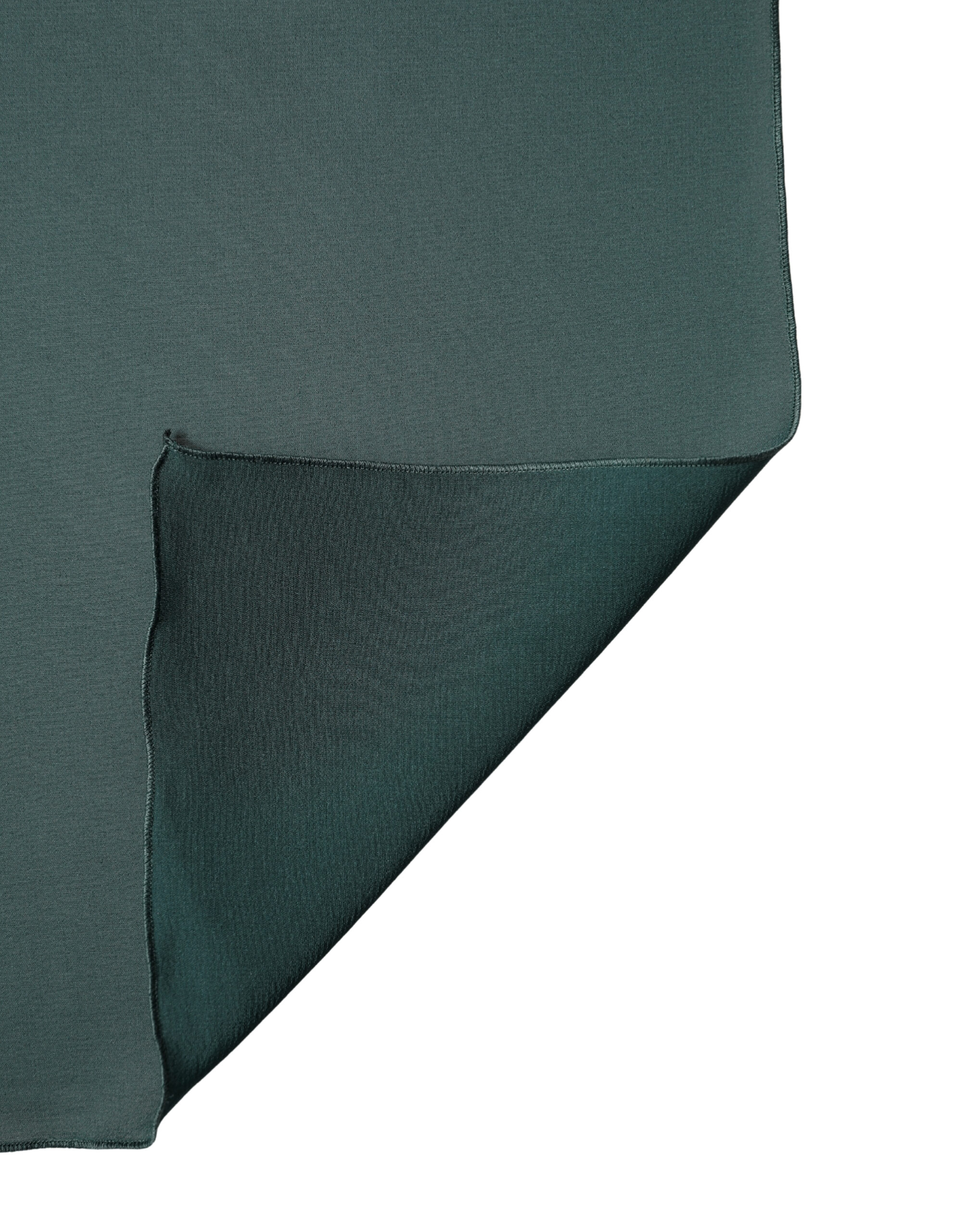 Dolce & Gabbana Dark Green Silk Neck Wrap Shawl Stole 200cm x 64c Scarf - Image 3