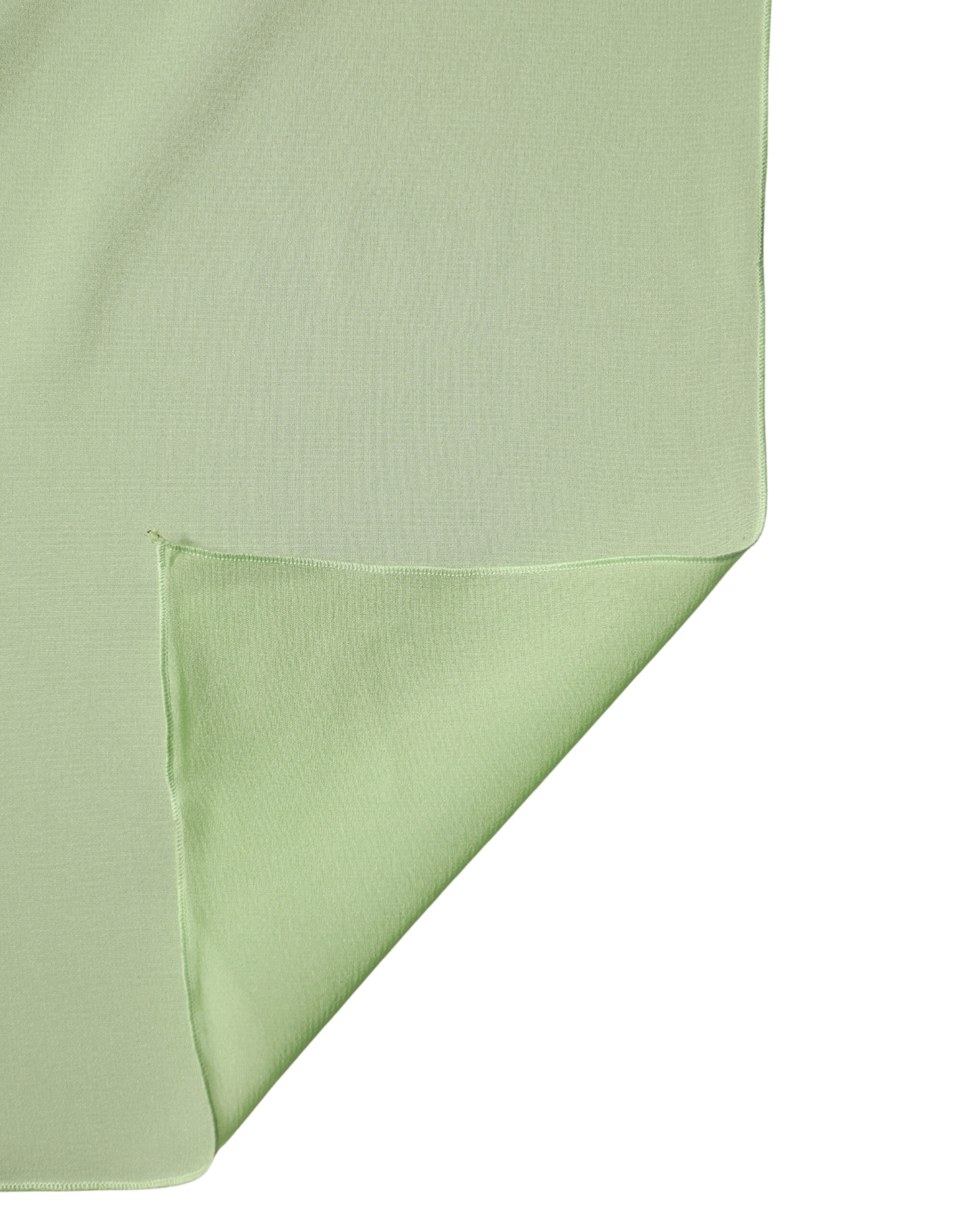 Dolce & Gabbana Light Green Silk Neck Wrap Shawl Stole 200cm x 64cm Scarf - Image 3