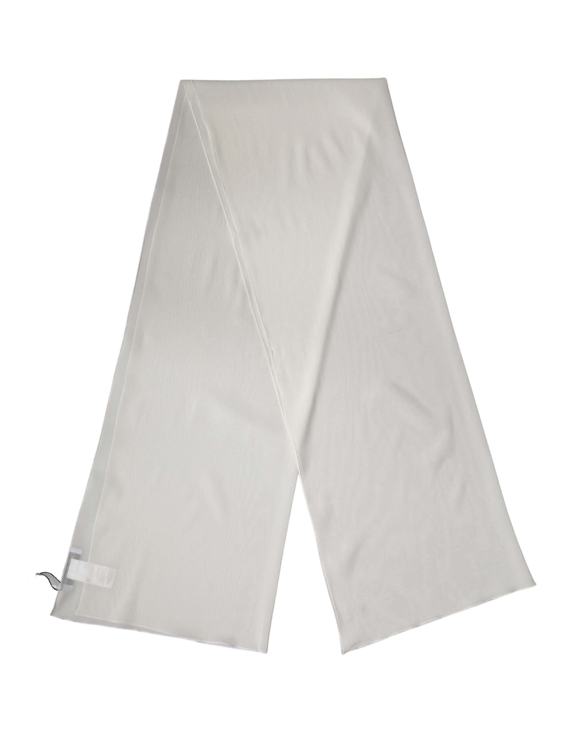 Dolce & Gabbana Off White Silk Neck Wrap Shawl Stole 200cm x 64cm Scarf - Image 2