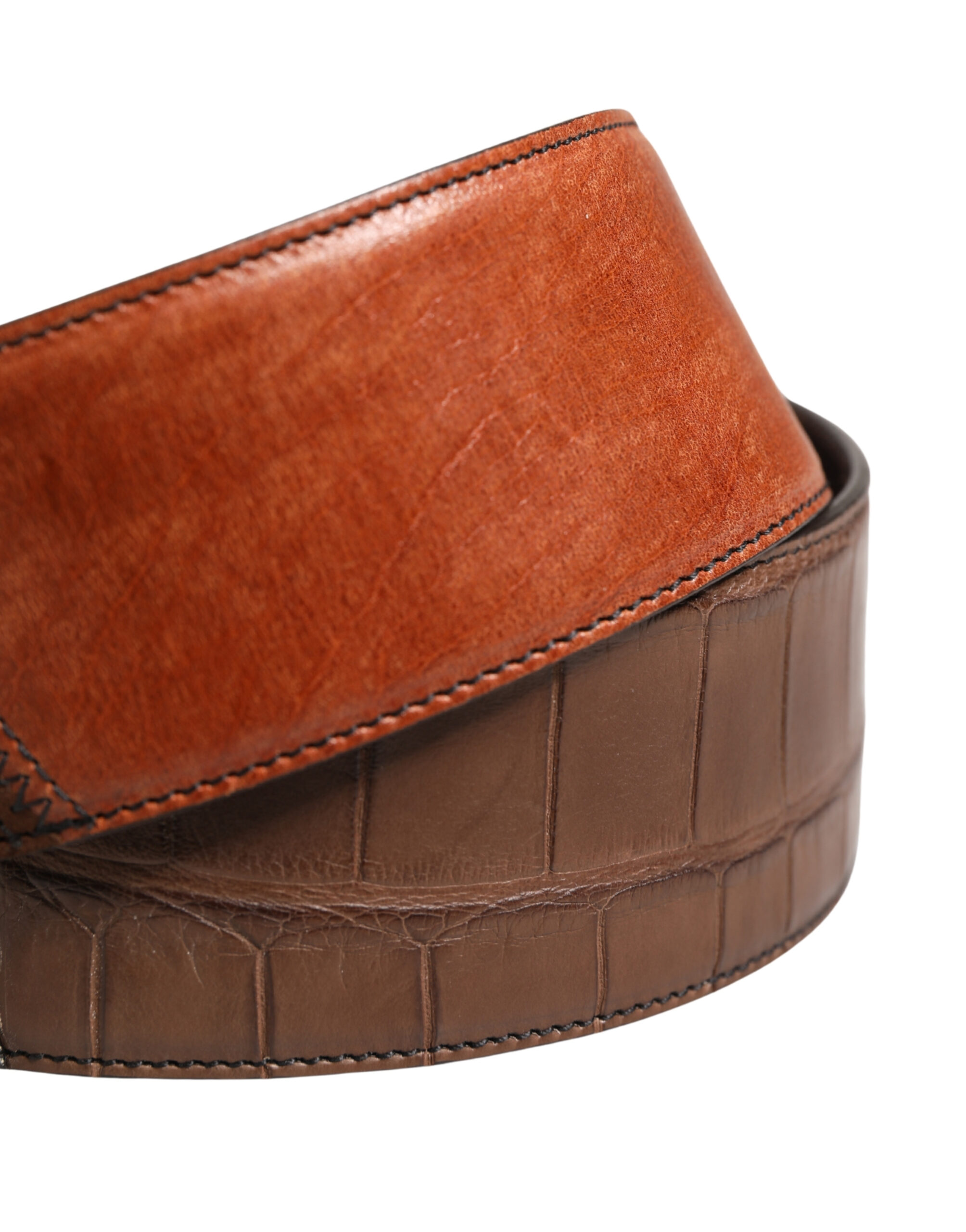 Dolce & Gabbana Brown Horse Velvet Leather Bag Accessory Shoulder Strap - Image 3