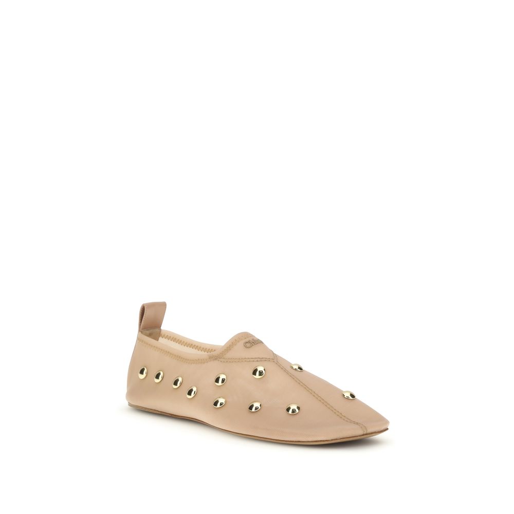Chloé Multicolor Polyamide Ballet Flats - Image 2