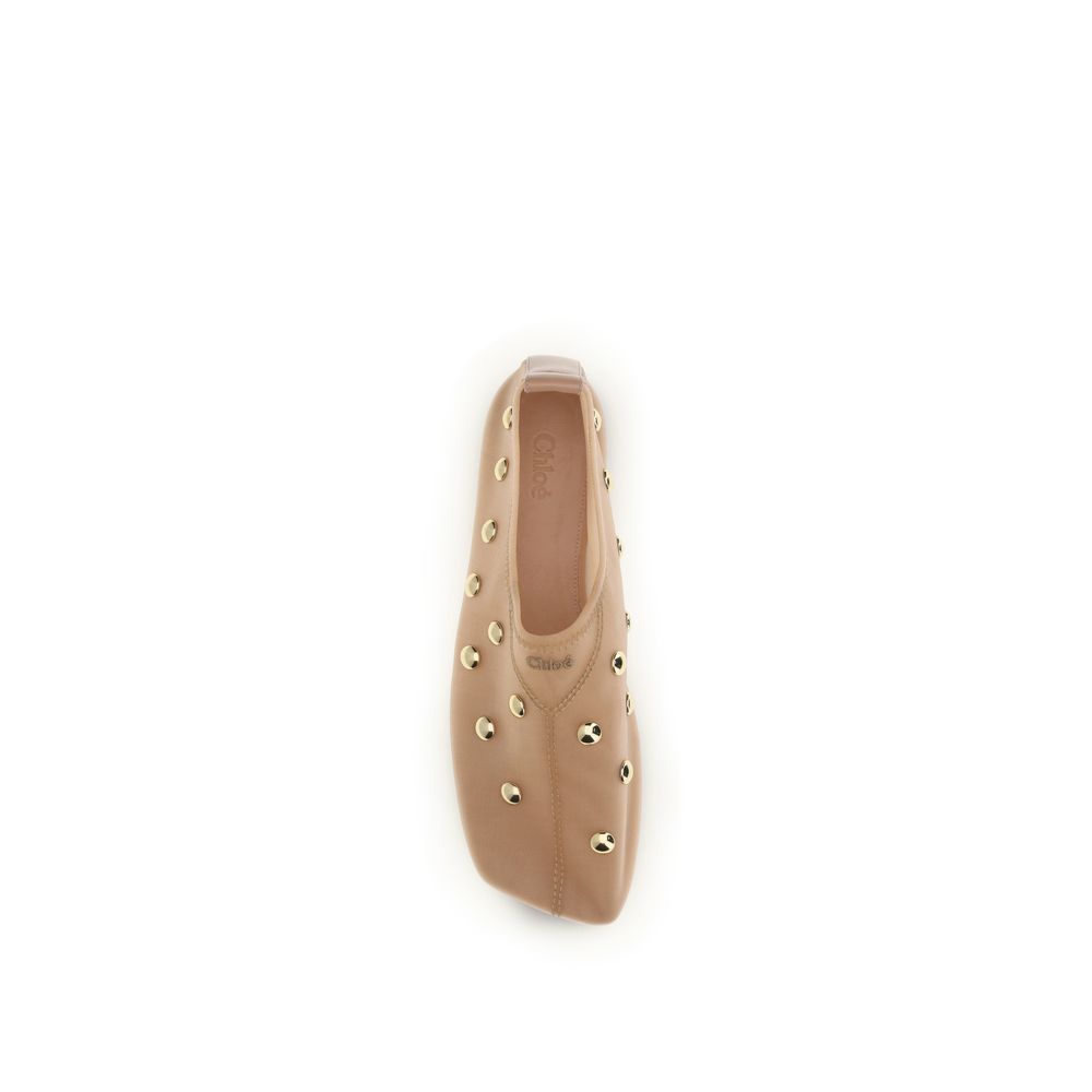 Chloé Multicolor Polyamide Ballet Flats - Image 4