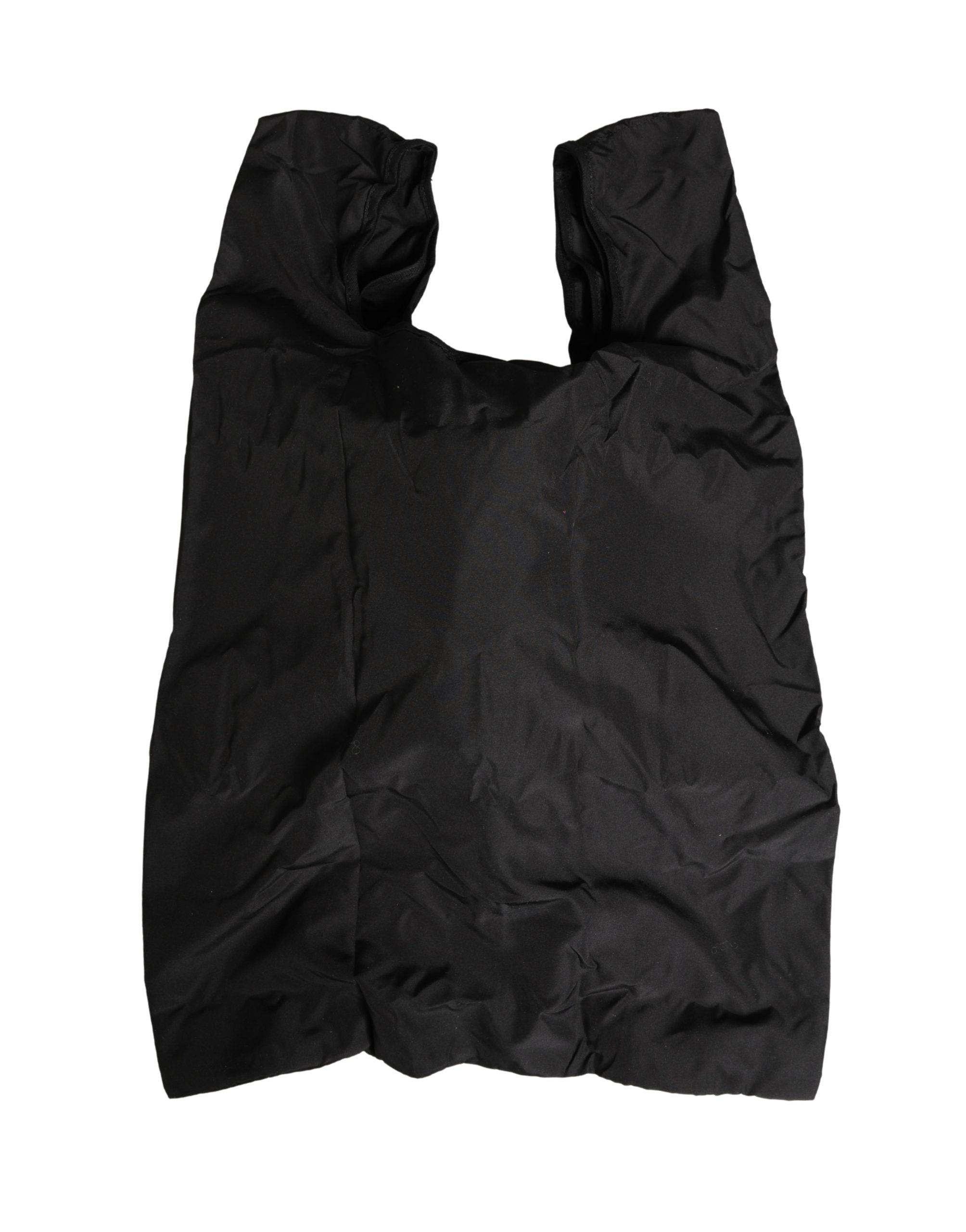 Dolce & Gabbana Men Black Polyester Panda Stuffed Ecobag Bag - Image 6