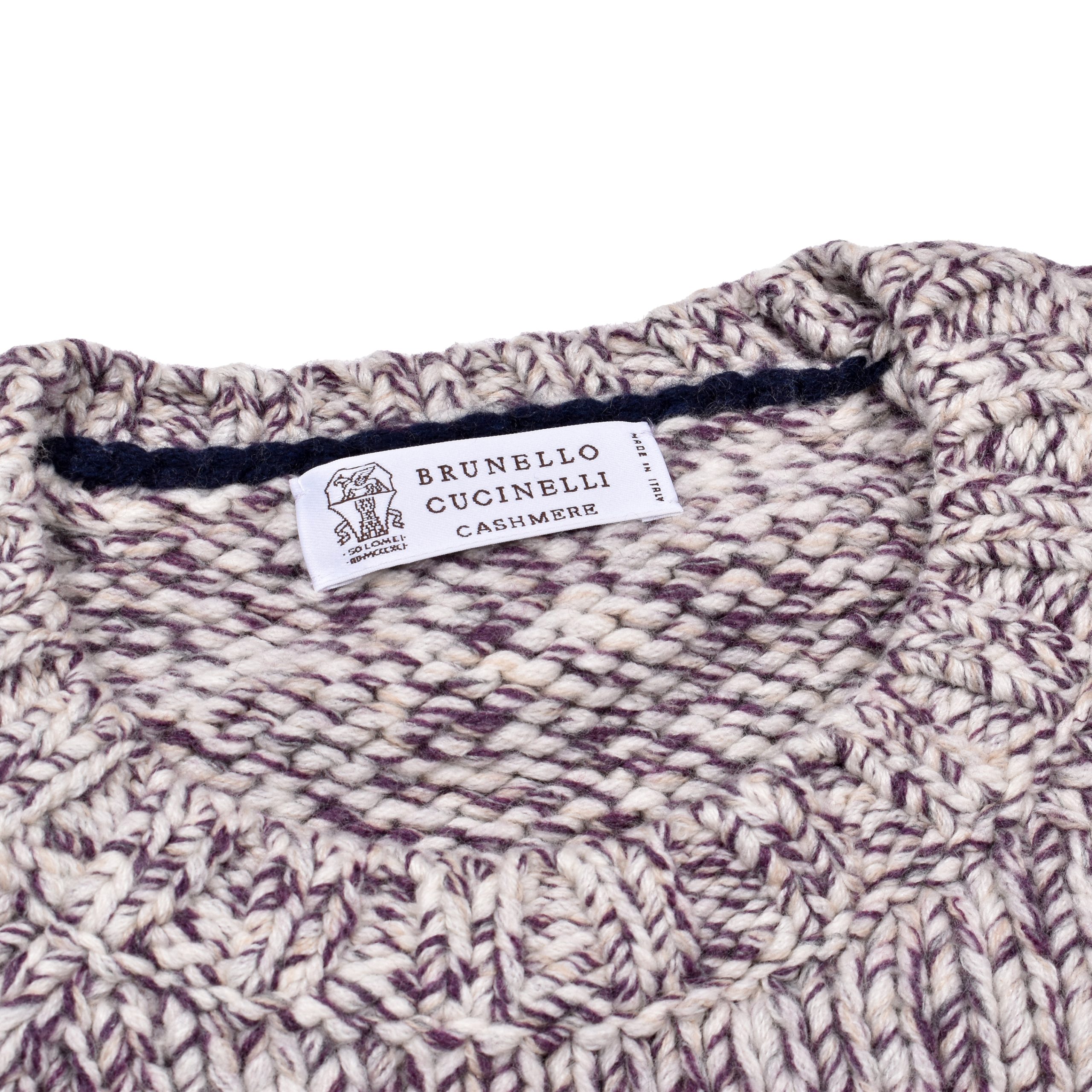 Brunello Cucinelli Beige Wool Sweatshirt - Image 3