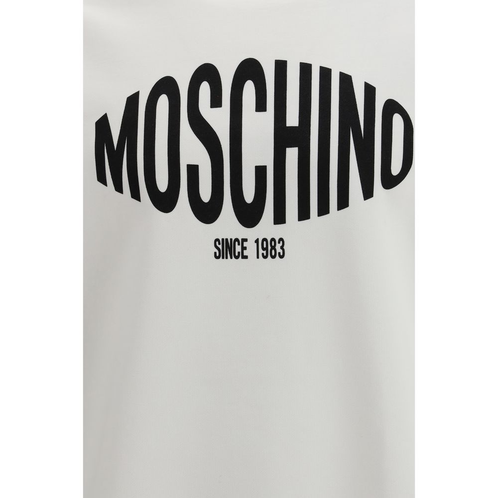 Moschino White Cotton Sweatshirt - Image 3
