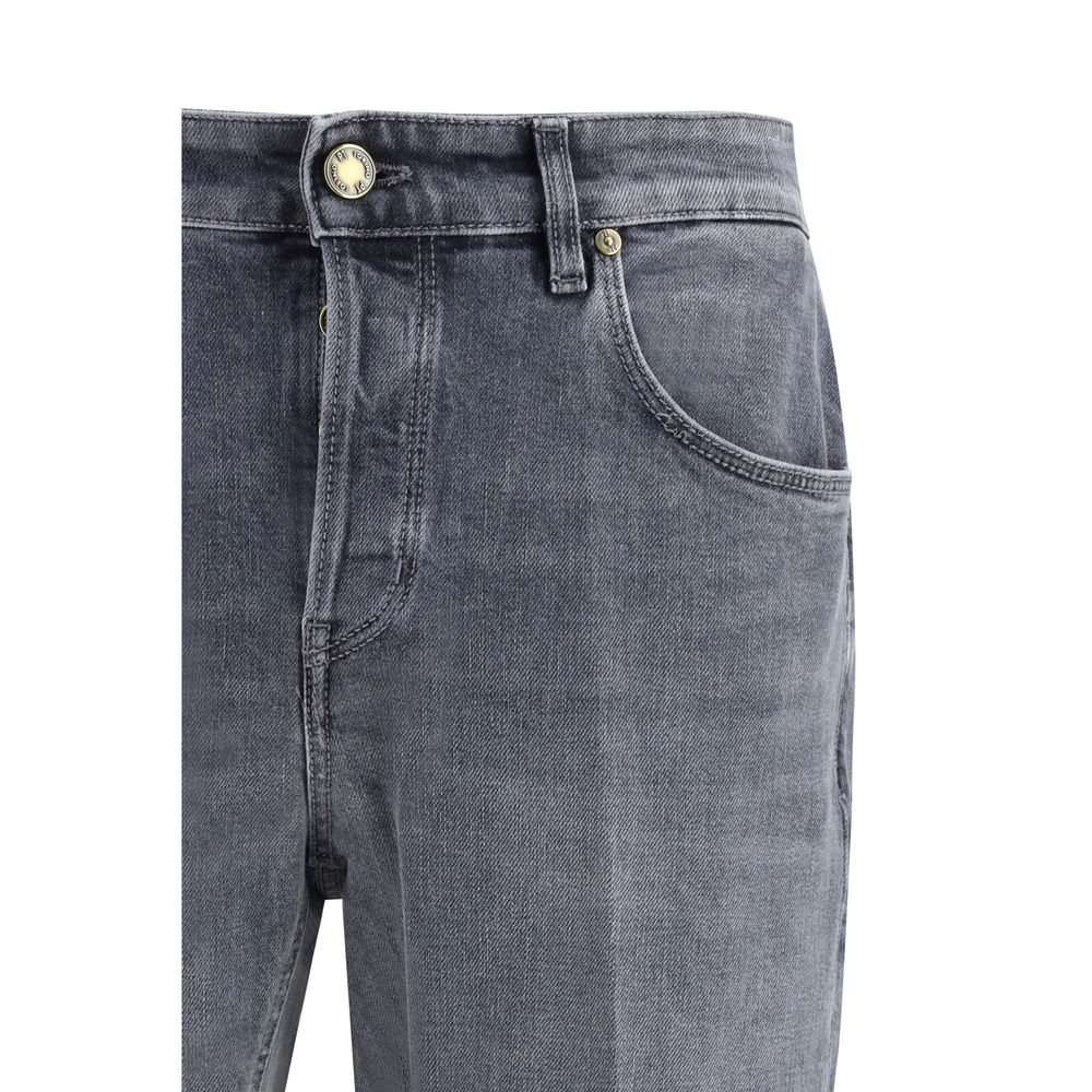 PT Torino Gray Cotton Jeans Denim - Image 3