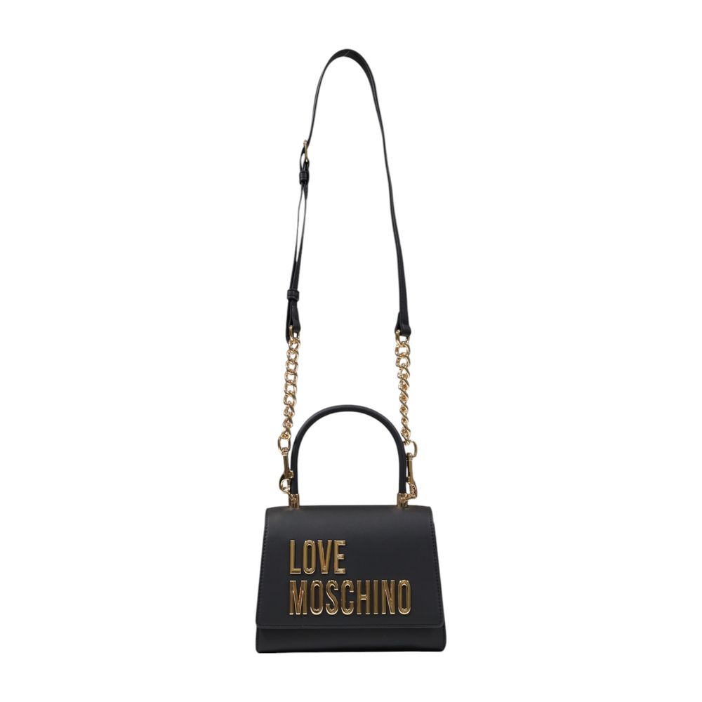 Love Moschino Bicolor Polyethylene Handbag - Image 5