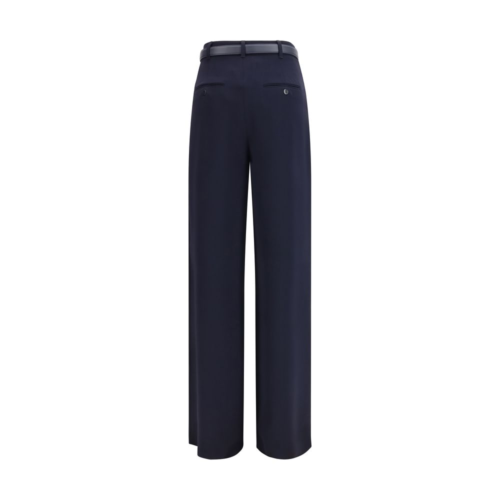Max Mara Blue Triacetate Dress Pants - Image 2
