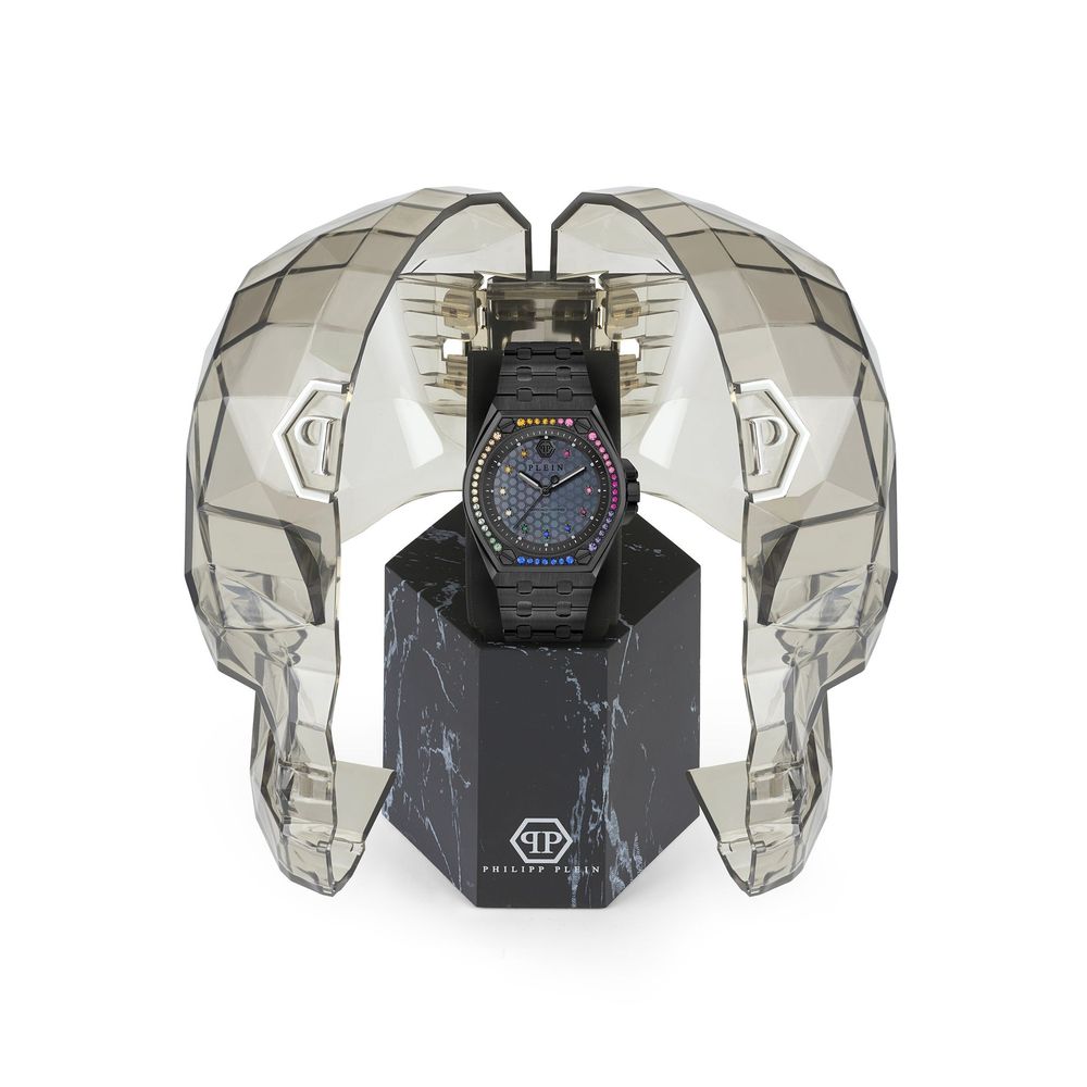 Philipp Plein Black Stainless Steel Dress Watch - Image 3