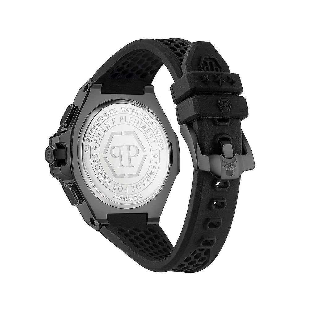 Philipp Plein Black Synthetic Sport Watch - Image 2