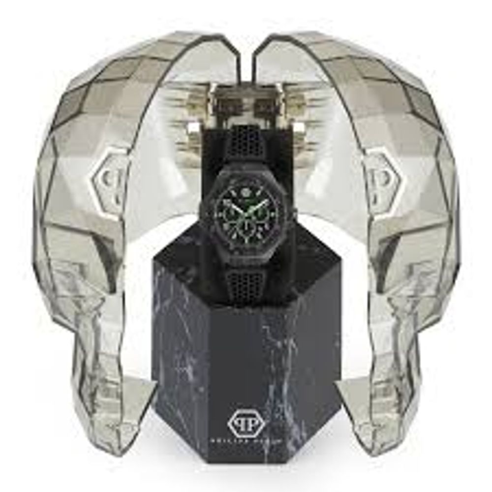 Philipp Plein Black Synthetic Sport Watch - Image 3
