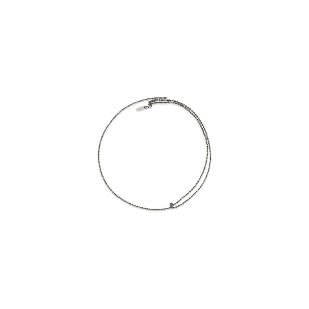 Brunello Cucinelli Silver Metal Necklace - Image 2