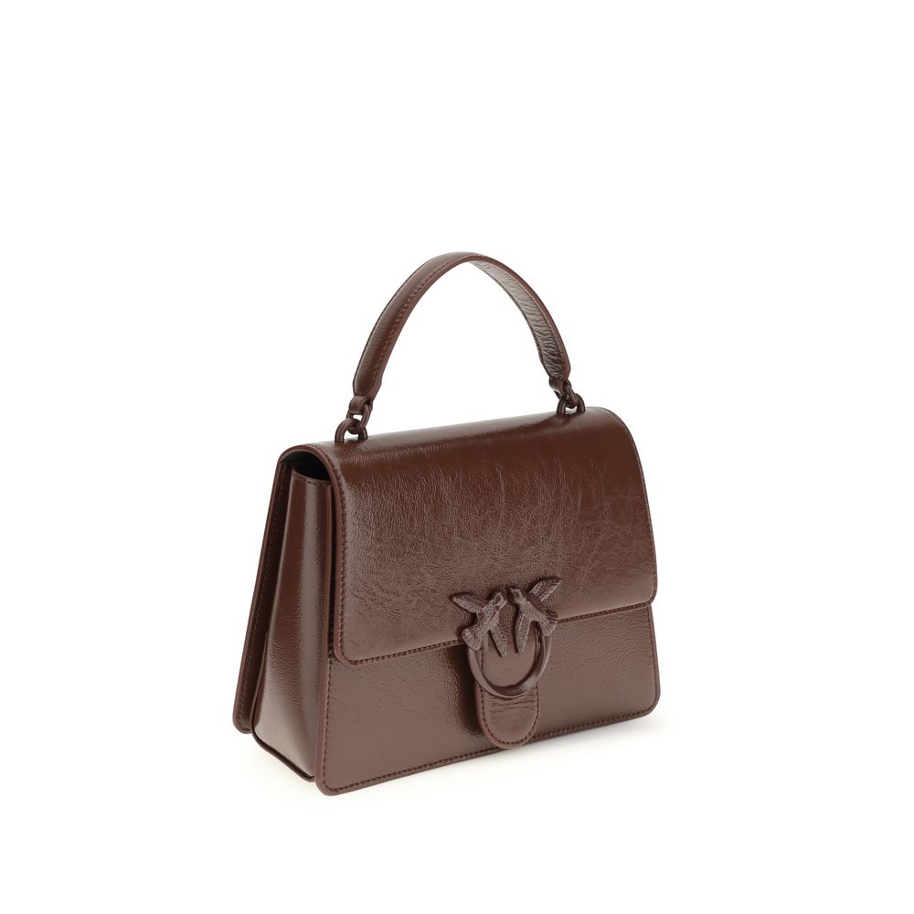 PINKO Brown Lamb Ovis Aries Aries Handbag - Image 2
