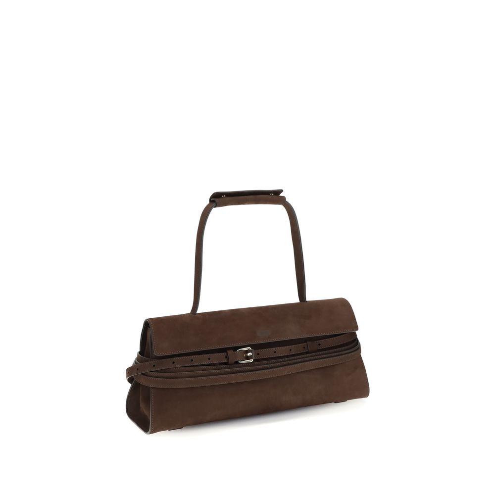 Moschino Brown Calf Leather Bos Taurus Shoulder Bag - Image 2
