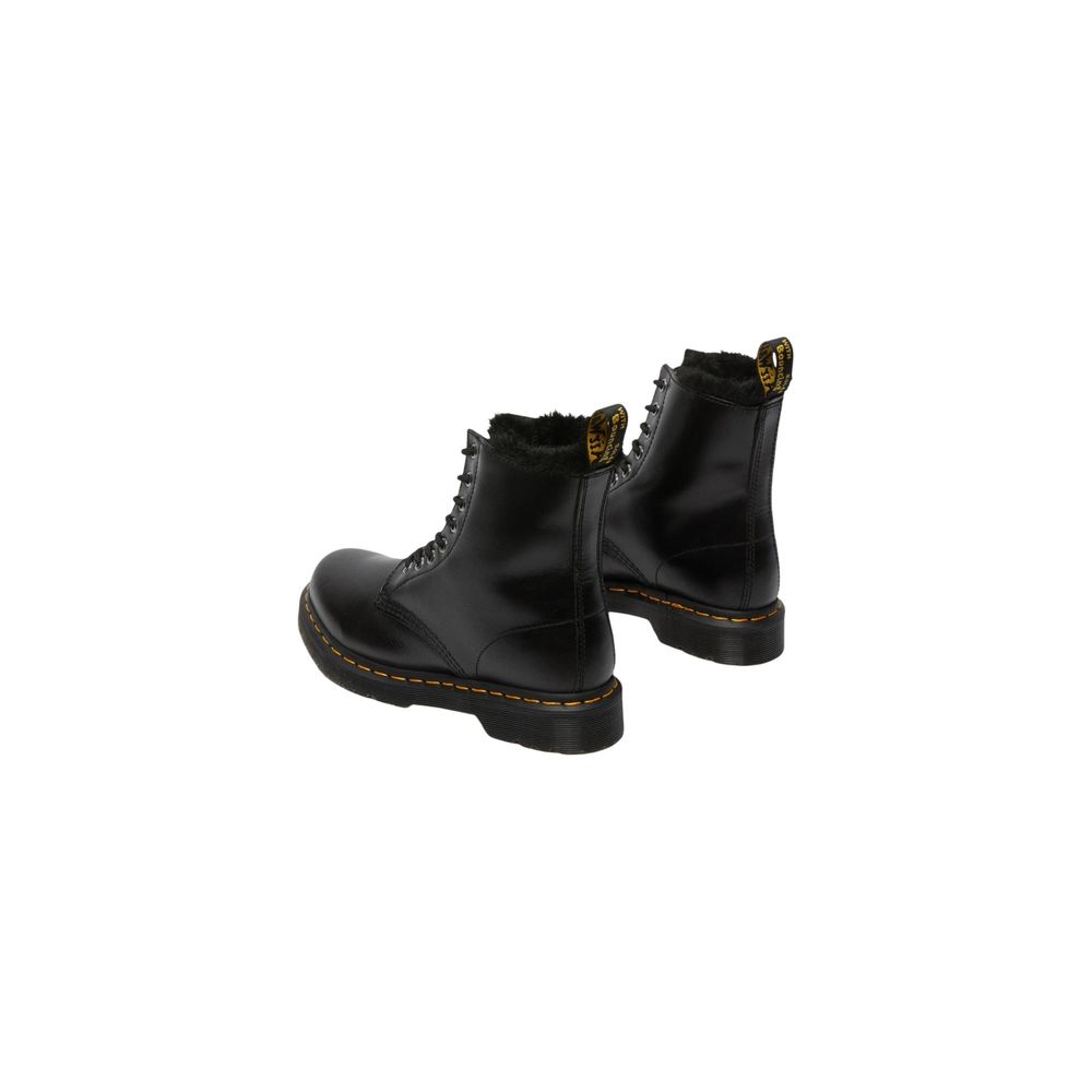 Dr. Martens Black Leather Lace-Up Boots - Image 4