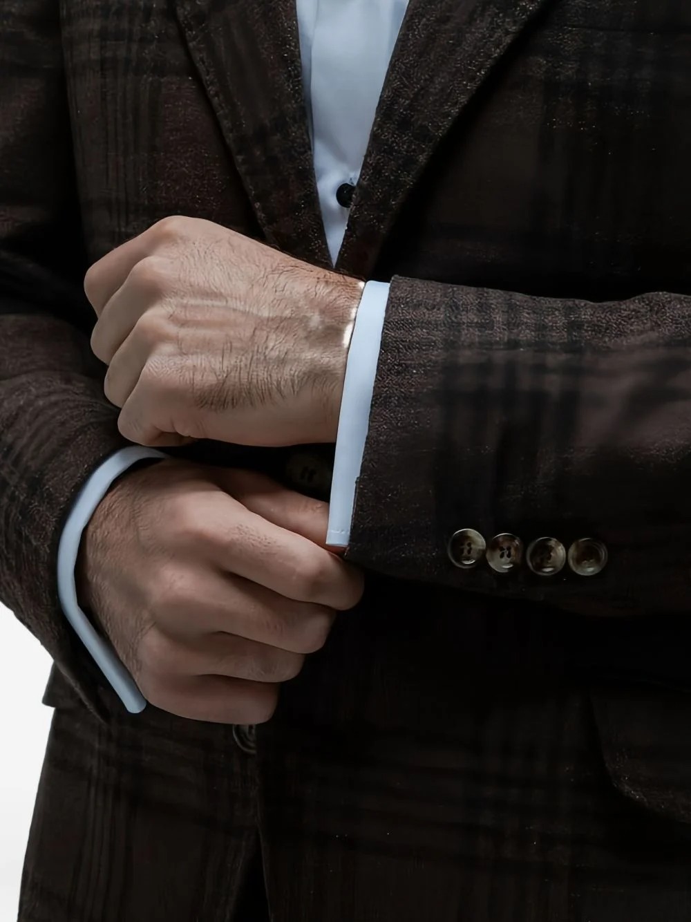Brunello Cucinelli Brown Wool Two-Piece Suit - Image 5