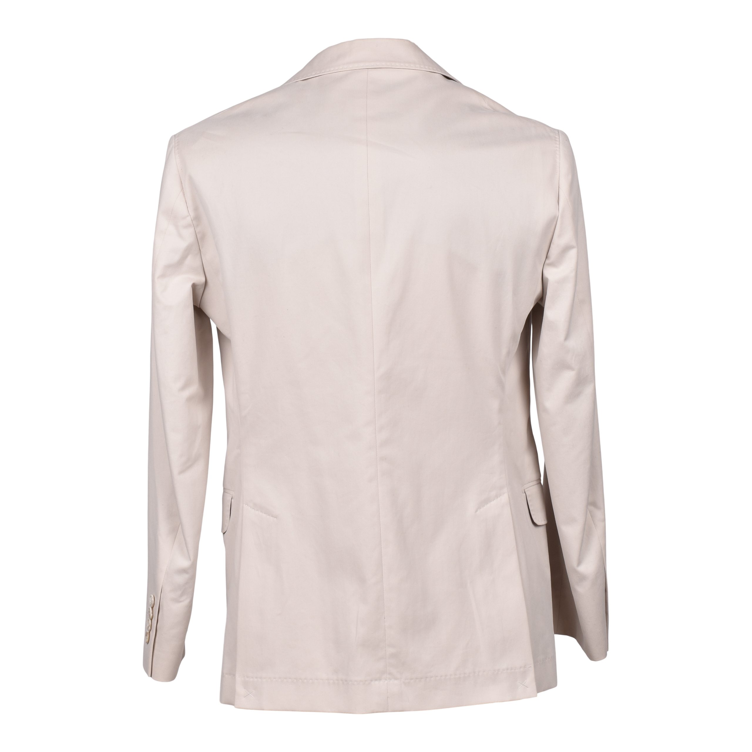 Brunello Cucinelli Beige Cotton Blazer - Image 2
