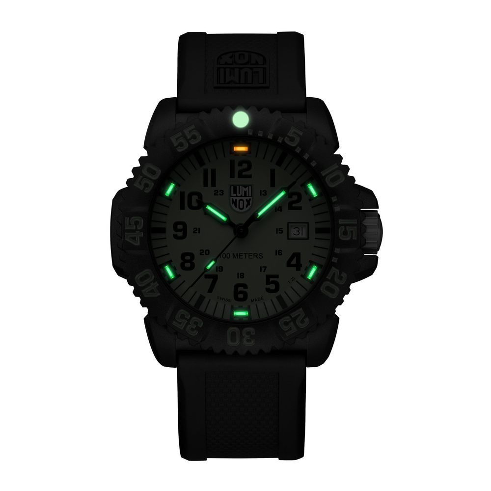 Luminox Black Resin Sport Watch - Image 2