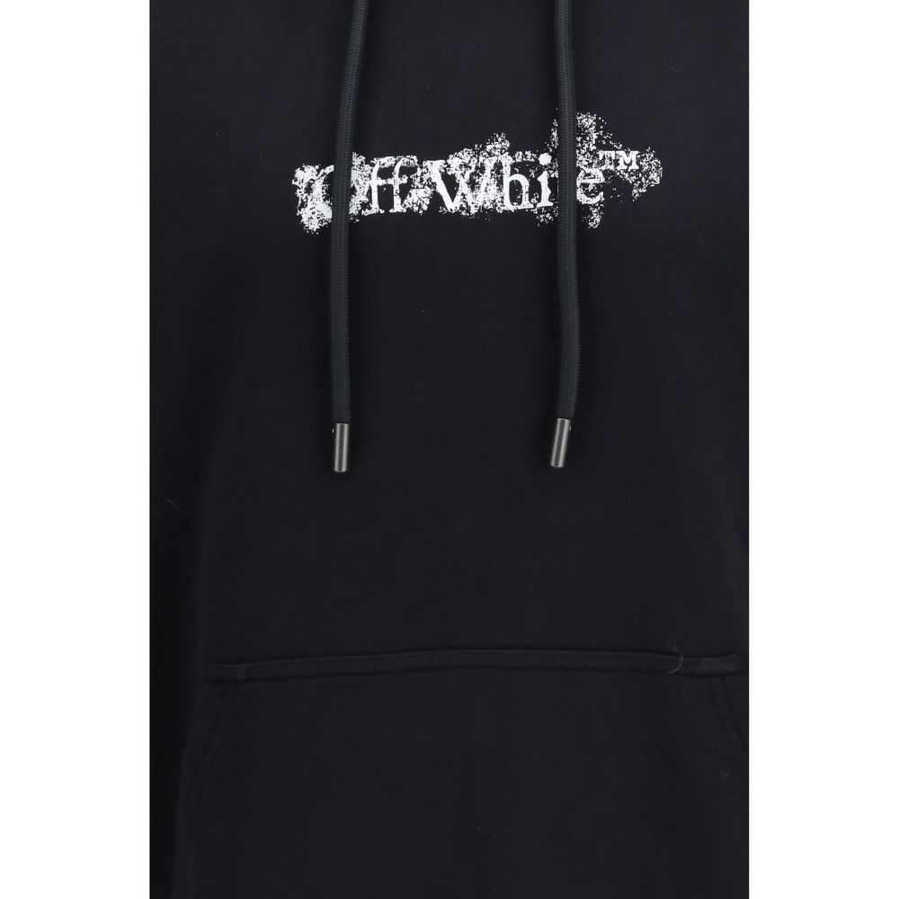 Off-White Black Cotton Sweatshirt - Image 3