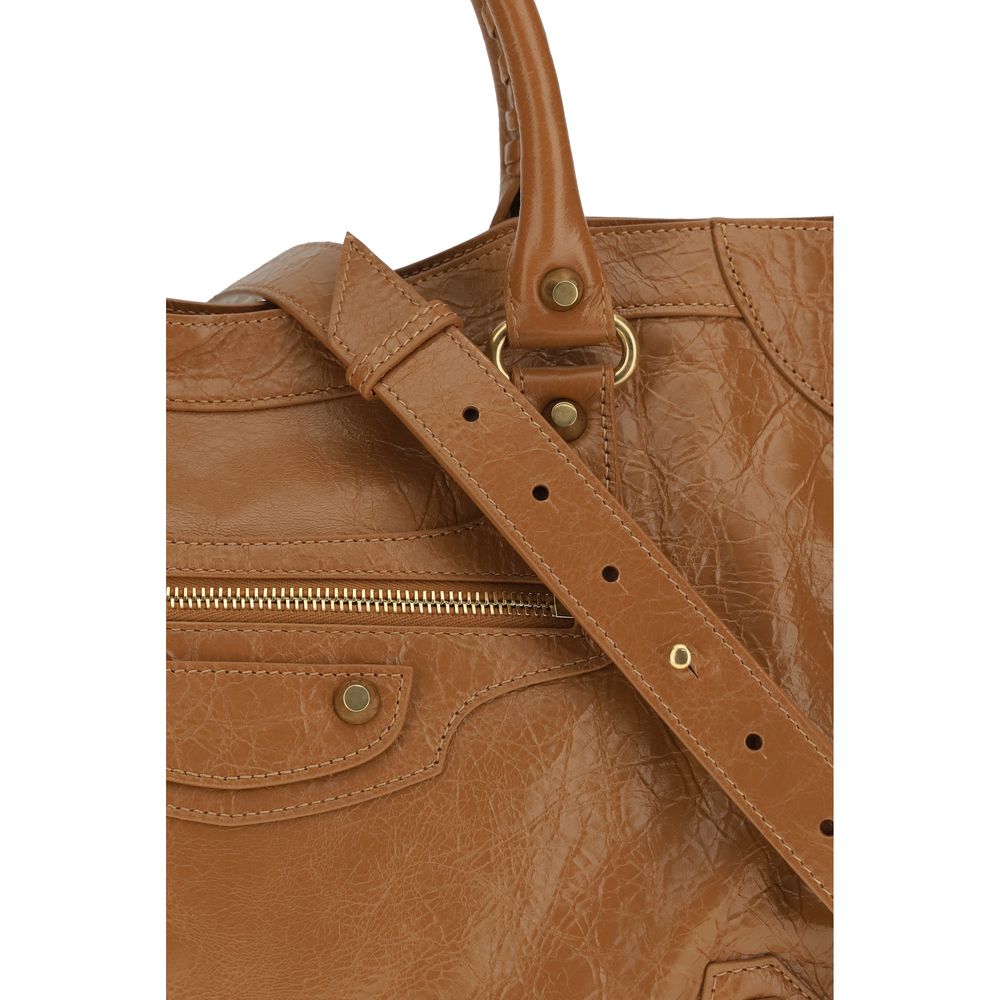 Balenciaga Beige Lamb Ovis Aries Aries Handbag - Image 4