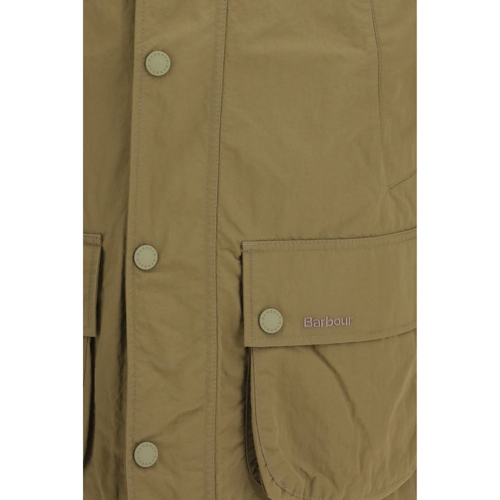 Barbour Beige Polyamide Rain Coat - Image 3