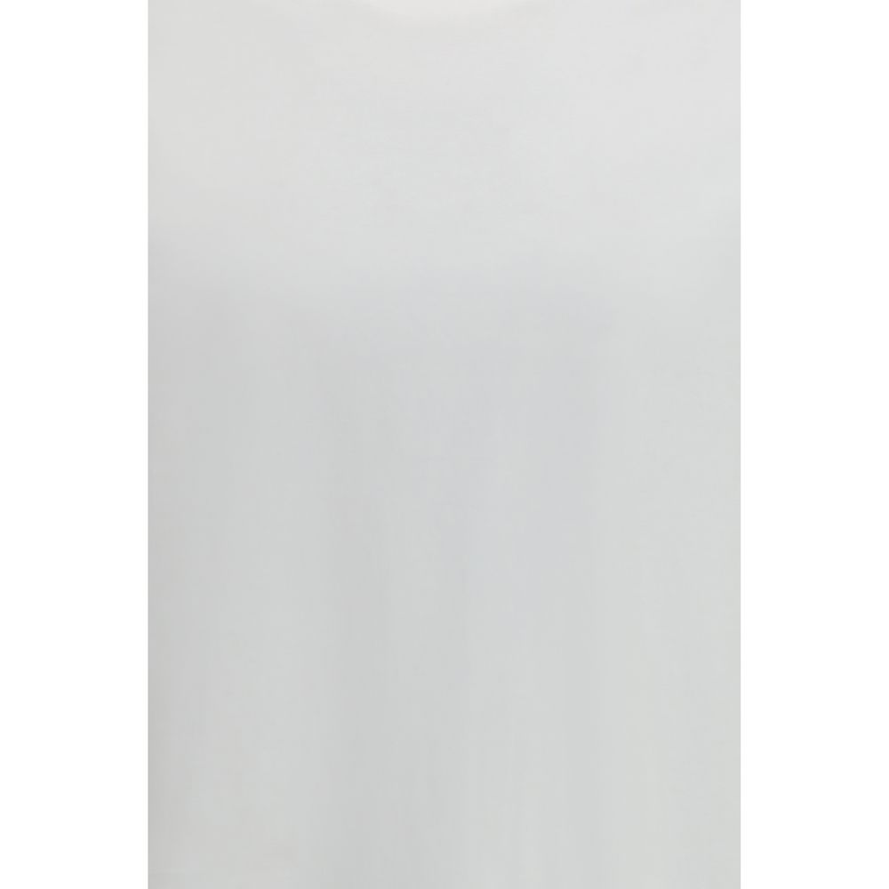 LAMINAR White Cotton Long Sleeve T-Shirt - Image 3